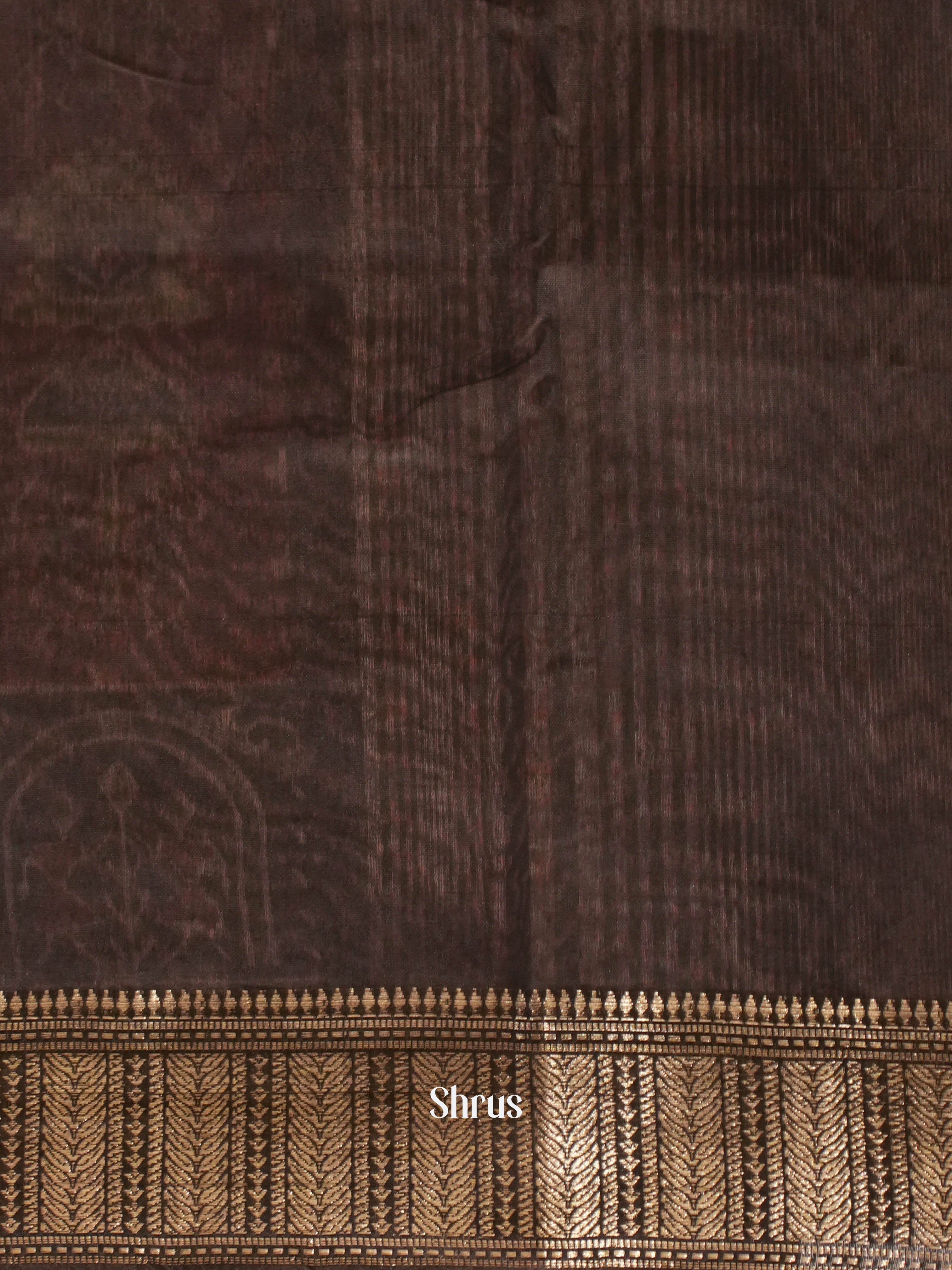 Red & Black - Art Modal Saree - Shop on ShrusEternity.com