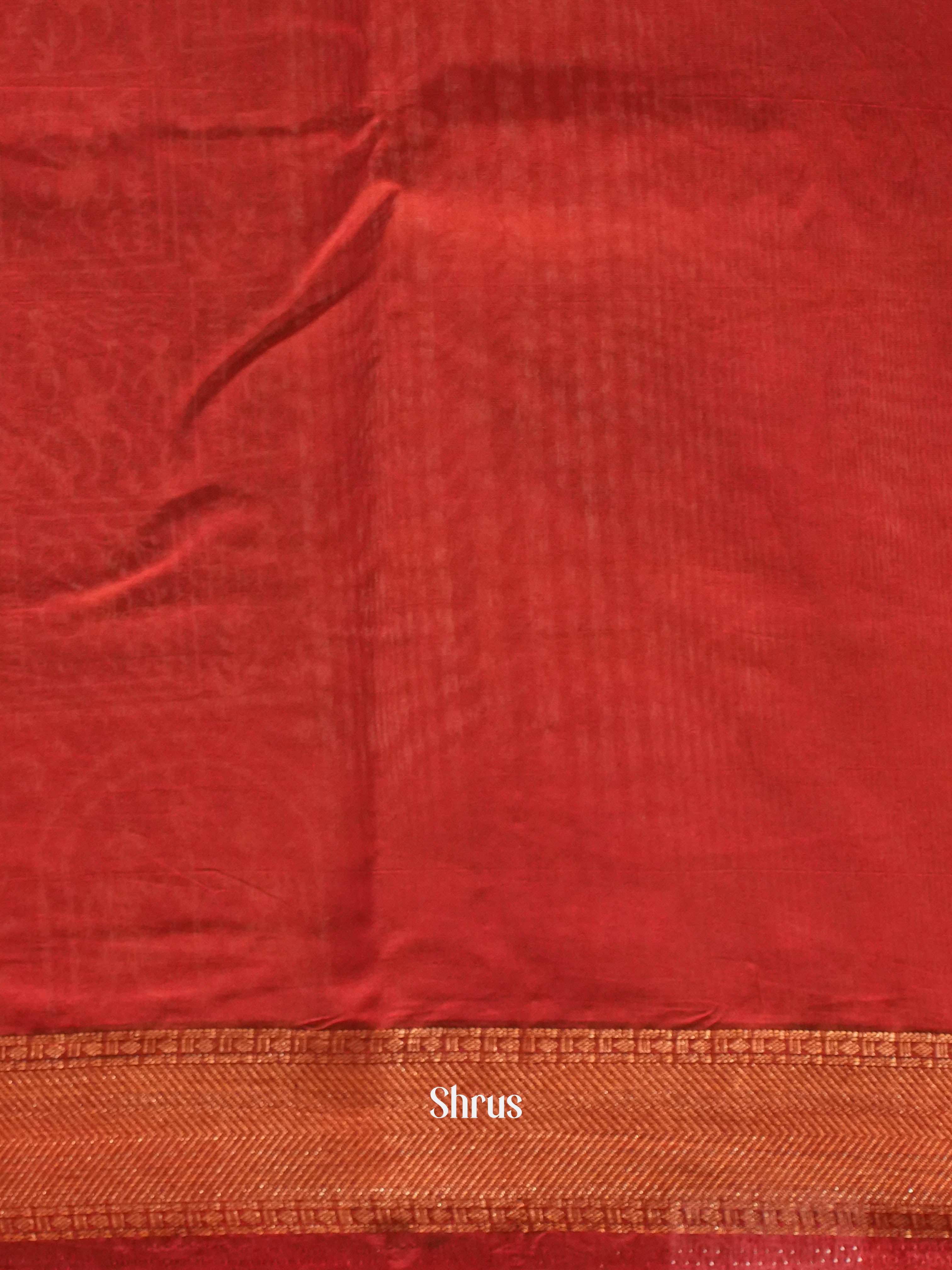 Black & Red - Art Modal Saree - Shop on ShrusEternity.com