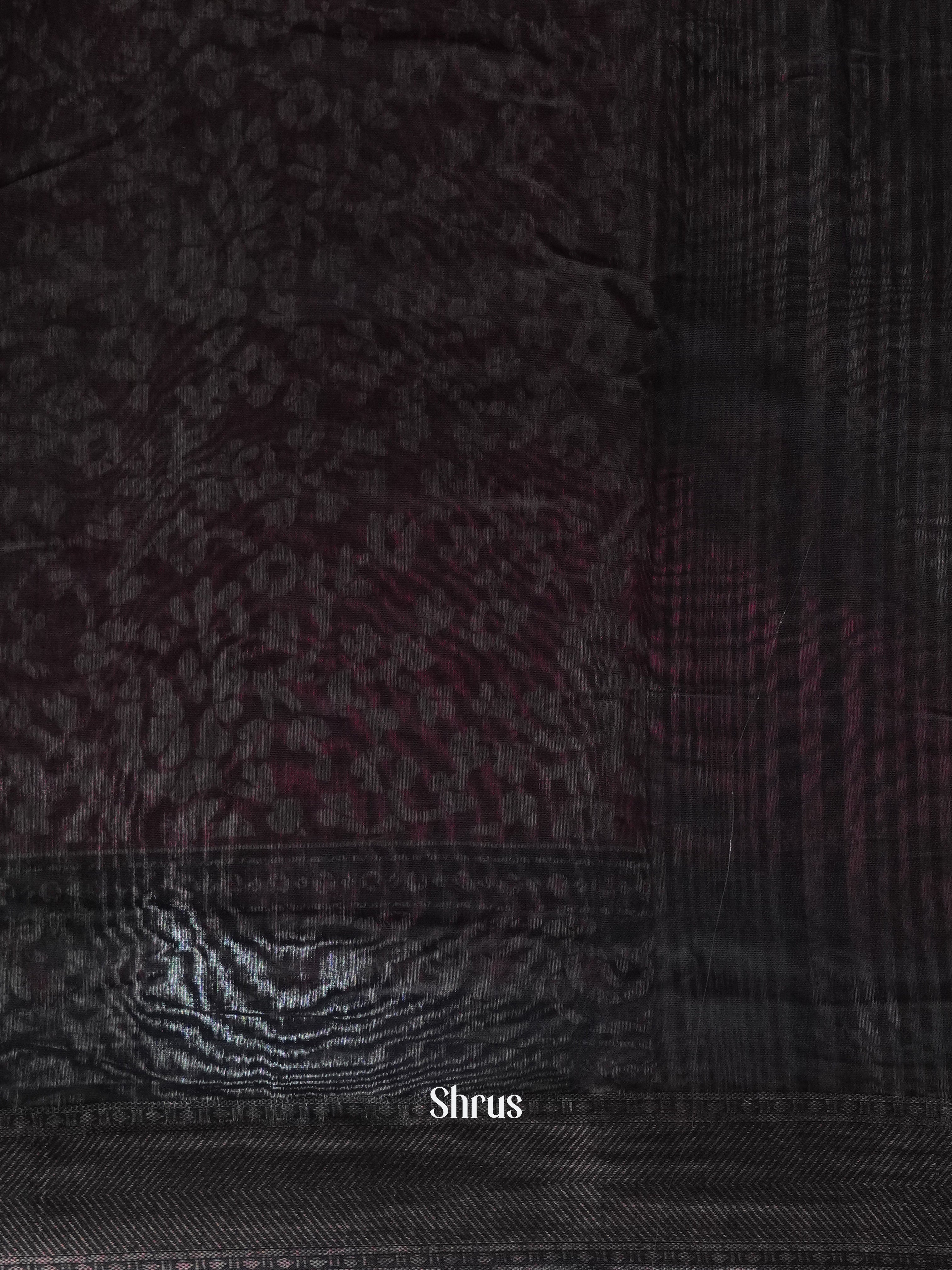 Red & Black - Art Modal Saree - Shop on ShrusEternity.com