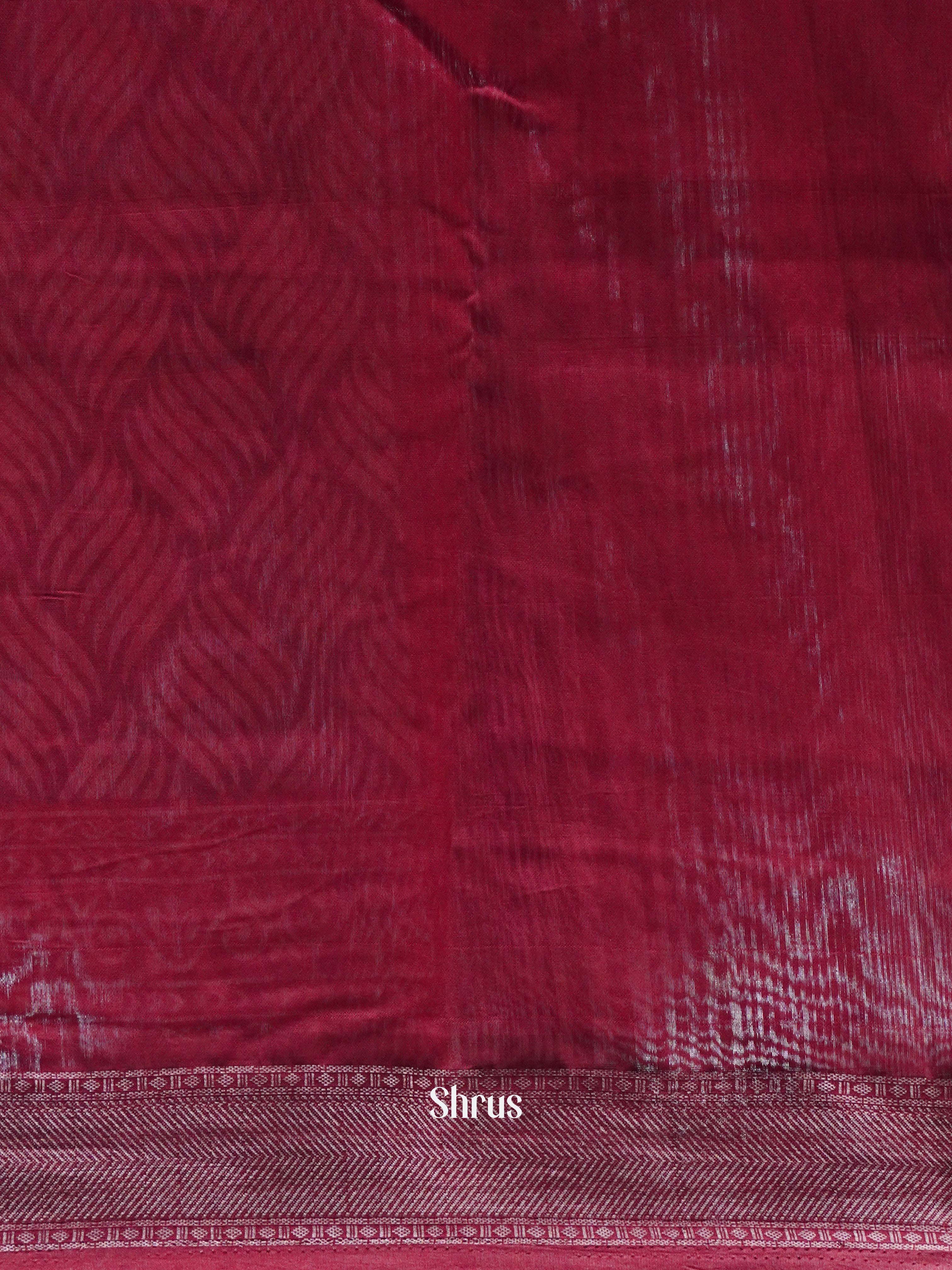 Black & Red - Art Modal Saree - Shop on ShrusEternity.com