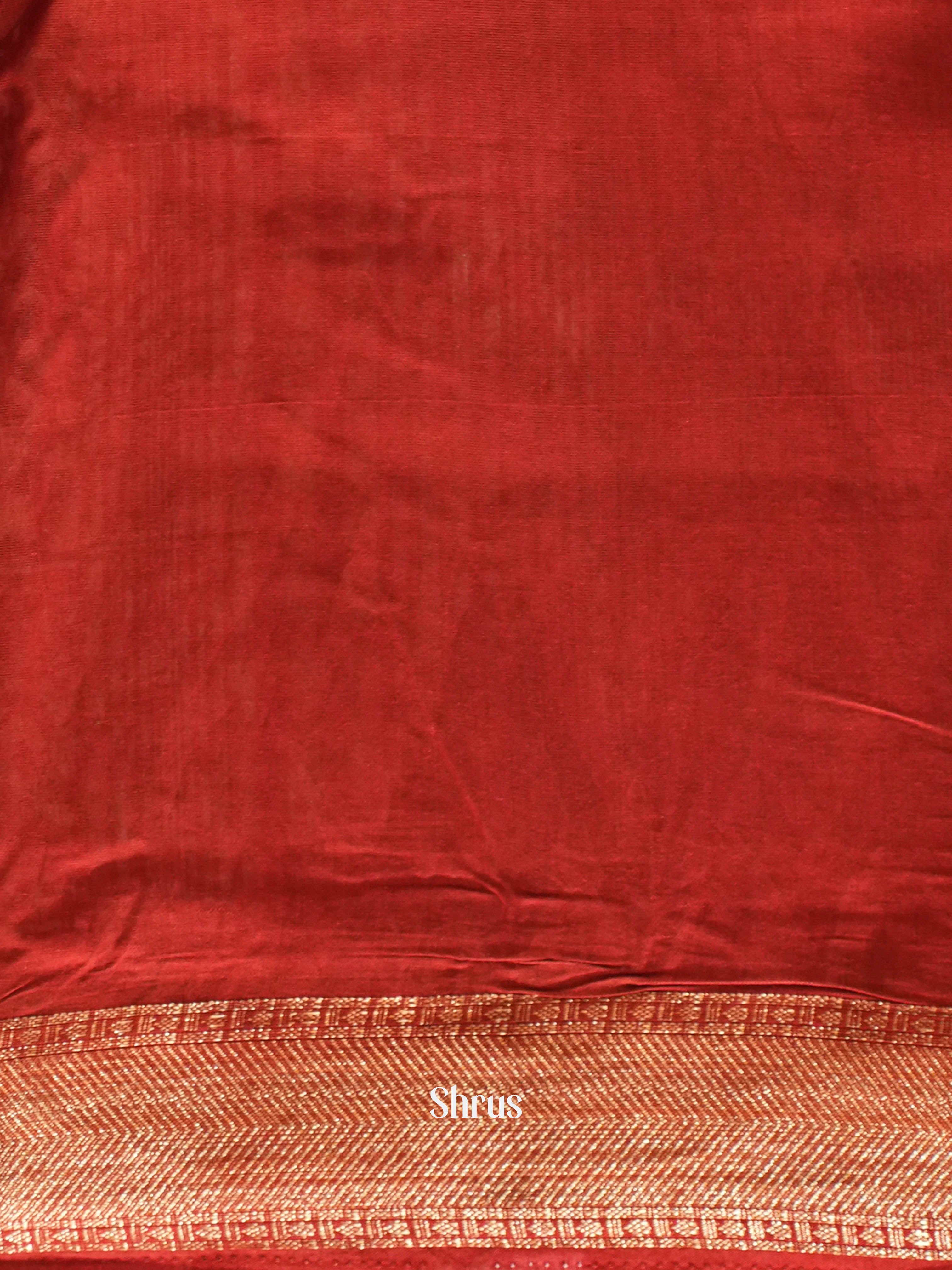 Black & Red - Art Modal Saree - Shop on ShrusEternity.com