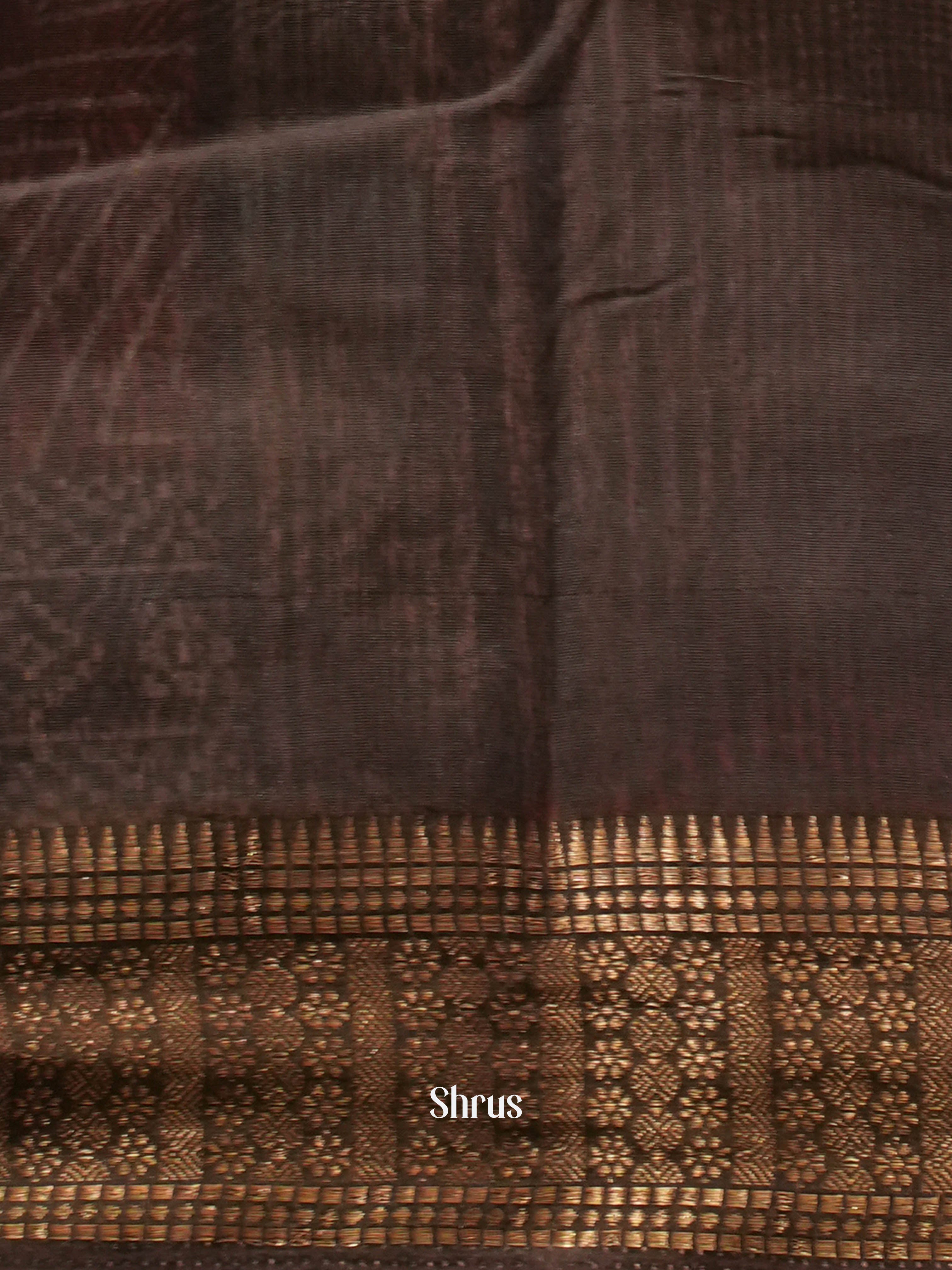 Red & Black - Art Modal Saree - Shop on ShrusEternity.com