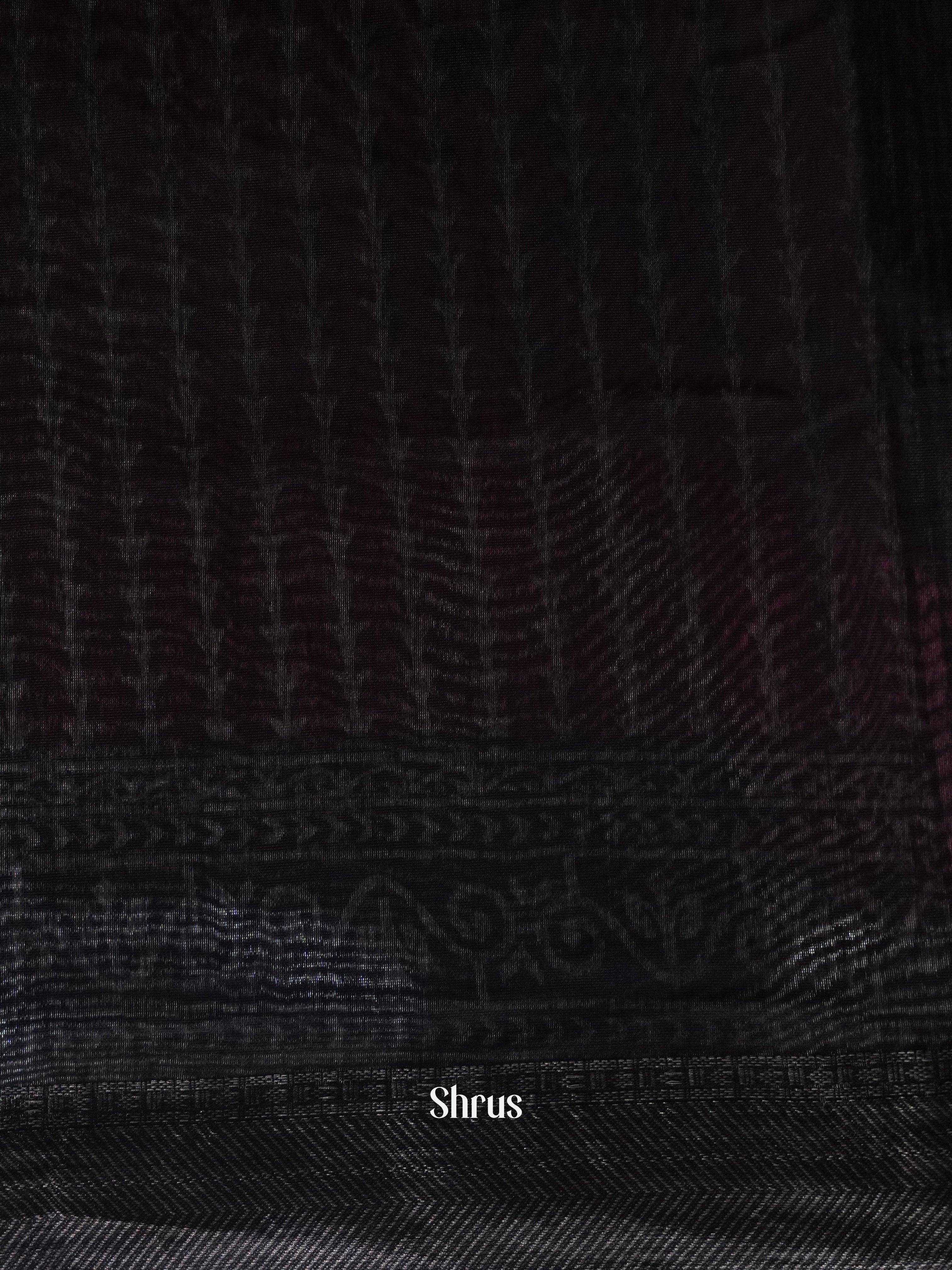 Red & Black - Art Modal Saree - Shop on ShrusEternity.com