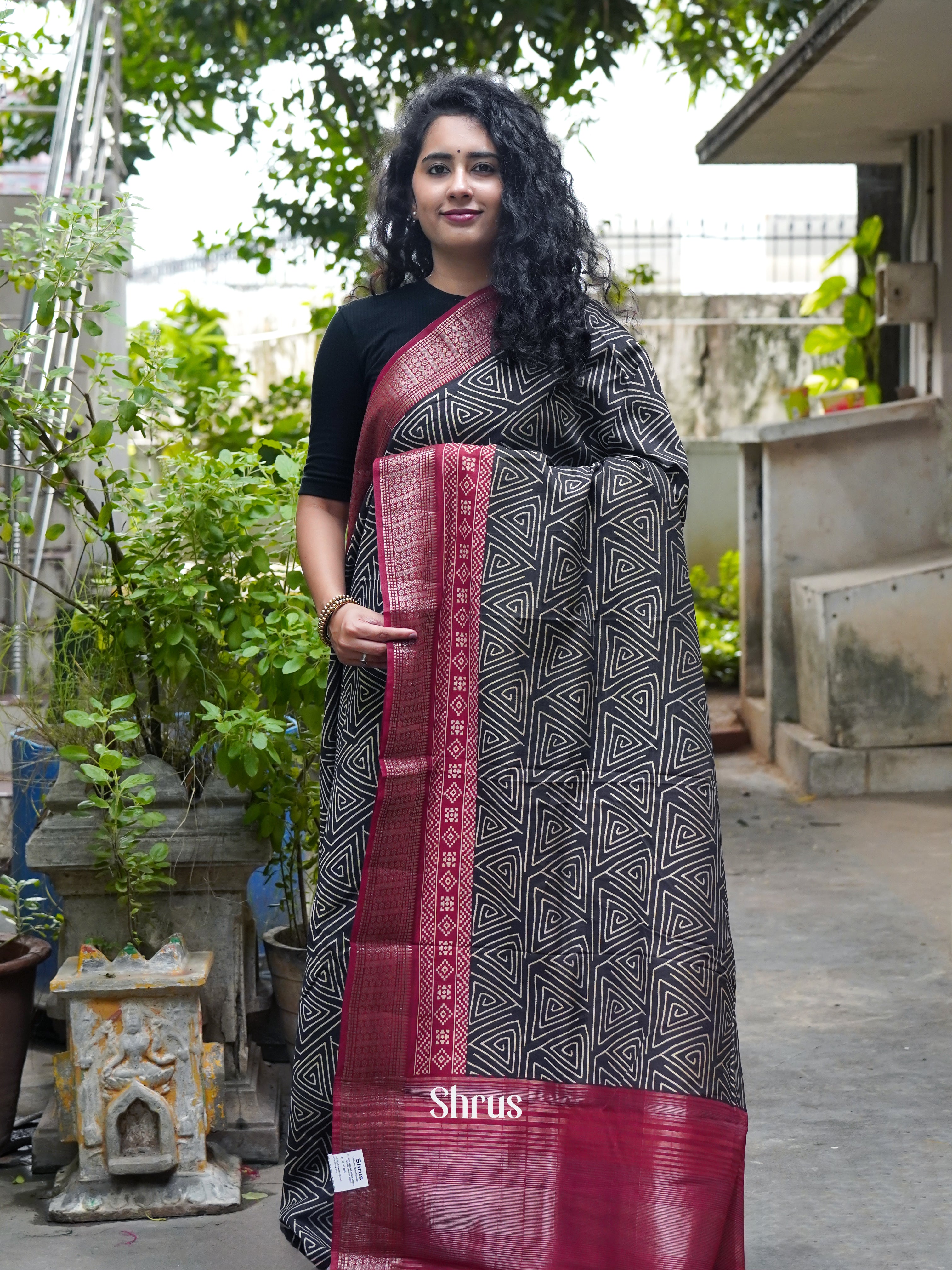 CGS30348 - Art Modal Saree - Shop on ShrusEternity.com