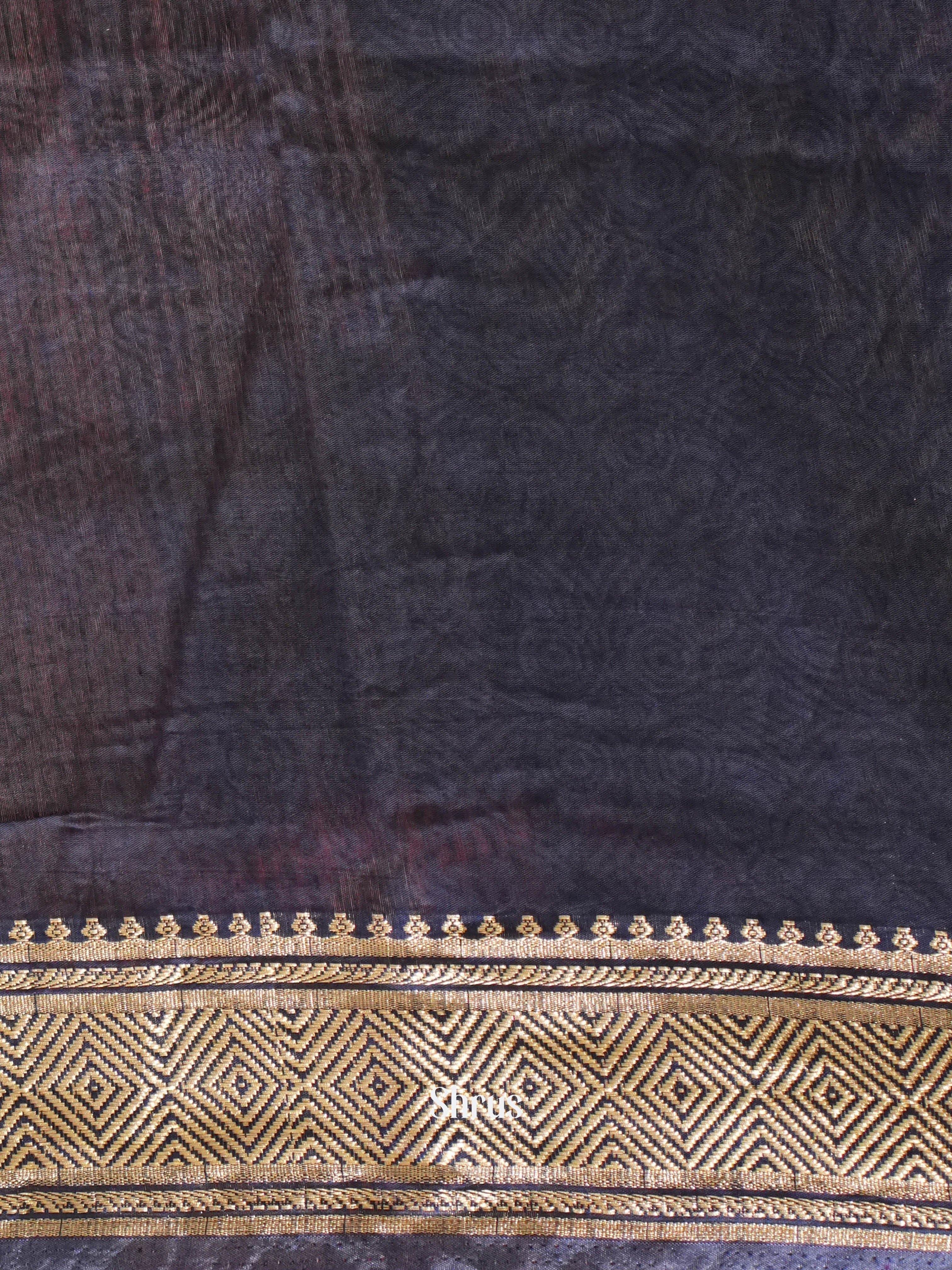 Red & Black - Art Modal Saree - Shop on ShrusEternity.com