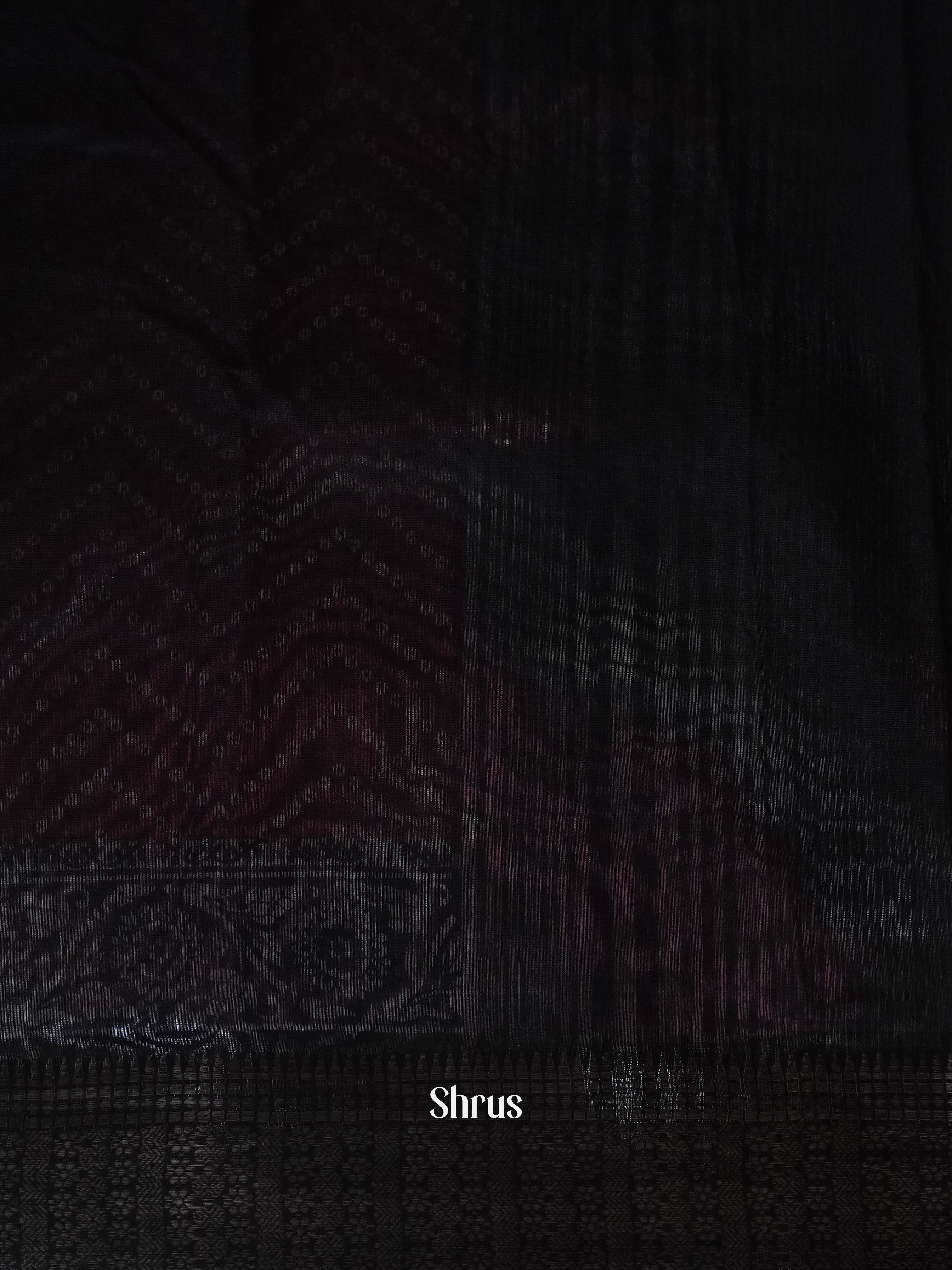 Red & Black- Art Modal Saree - Shop on ShrusEternity.com