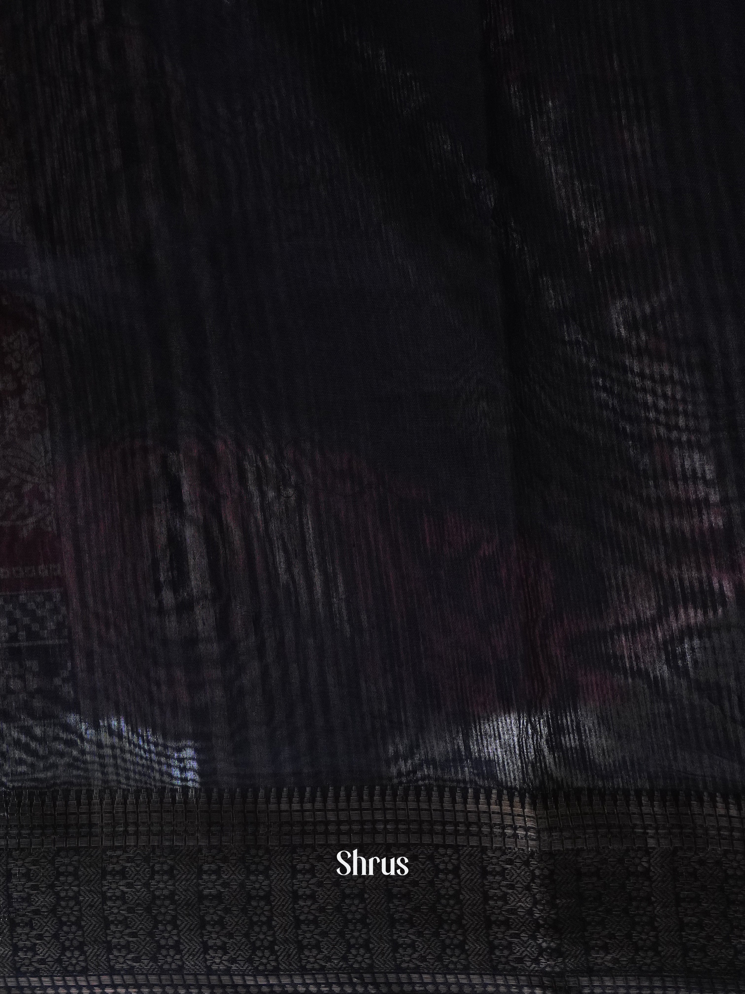 Red & Black - Art Modal Saree - Shop on ShrusEternity.com