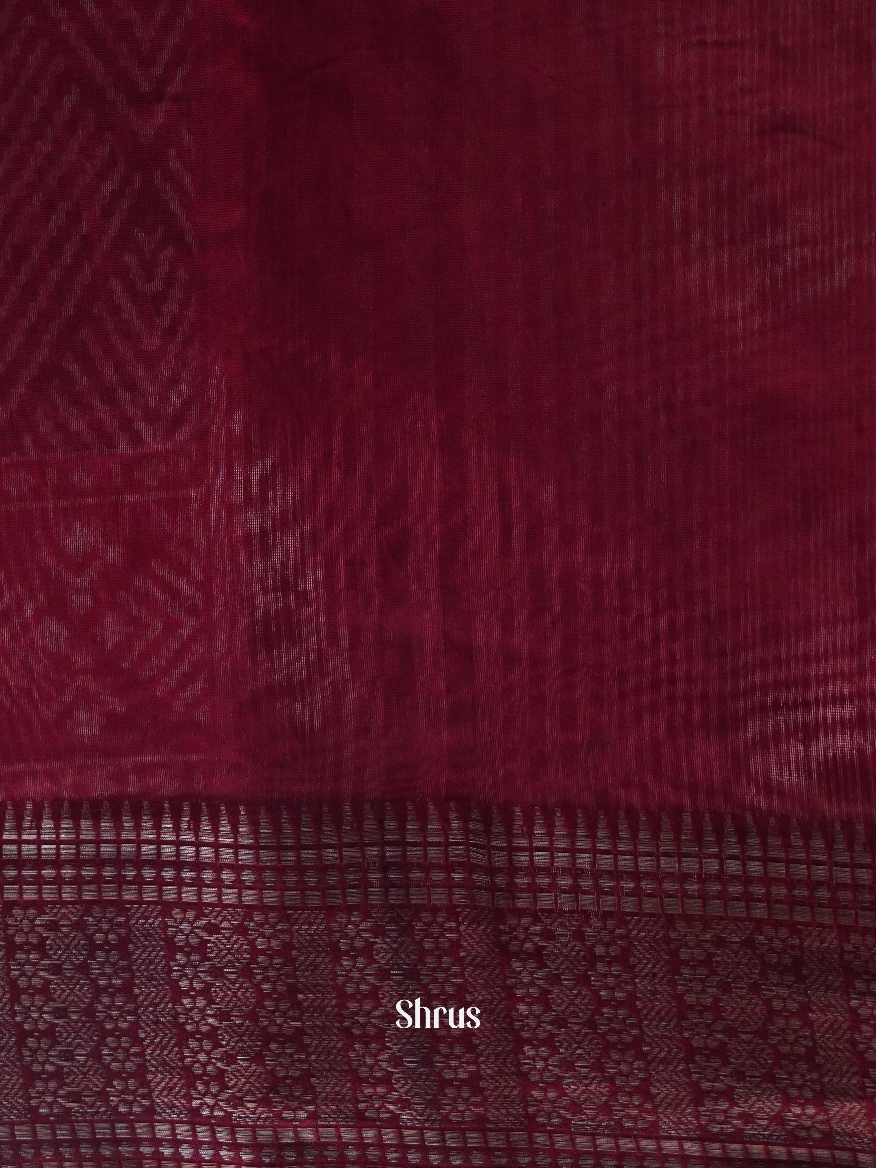 Black & Red - Art Modal Saree - Shop on ShrusEternity.com