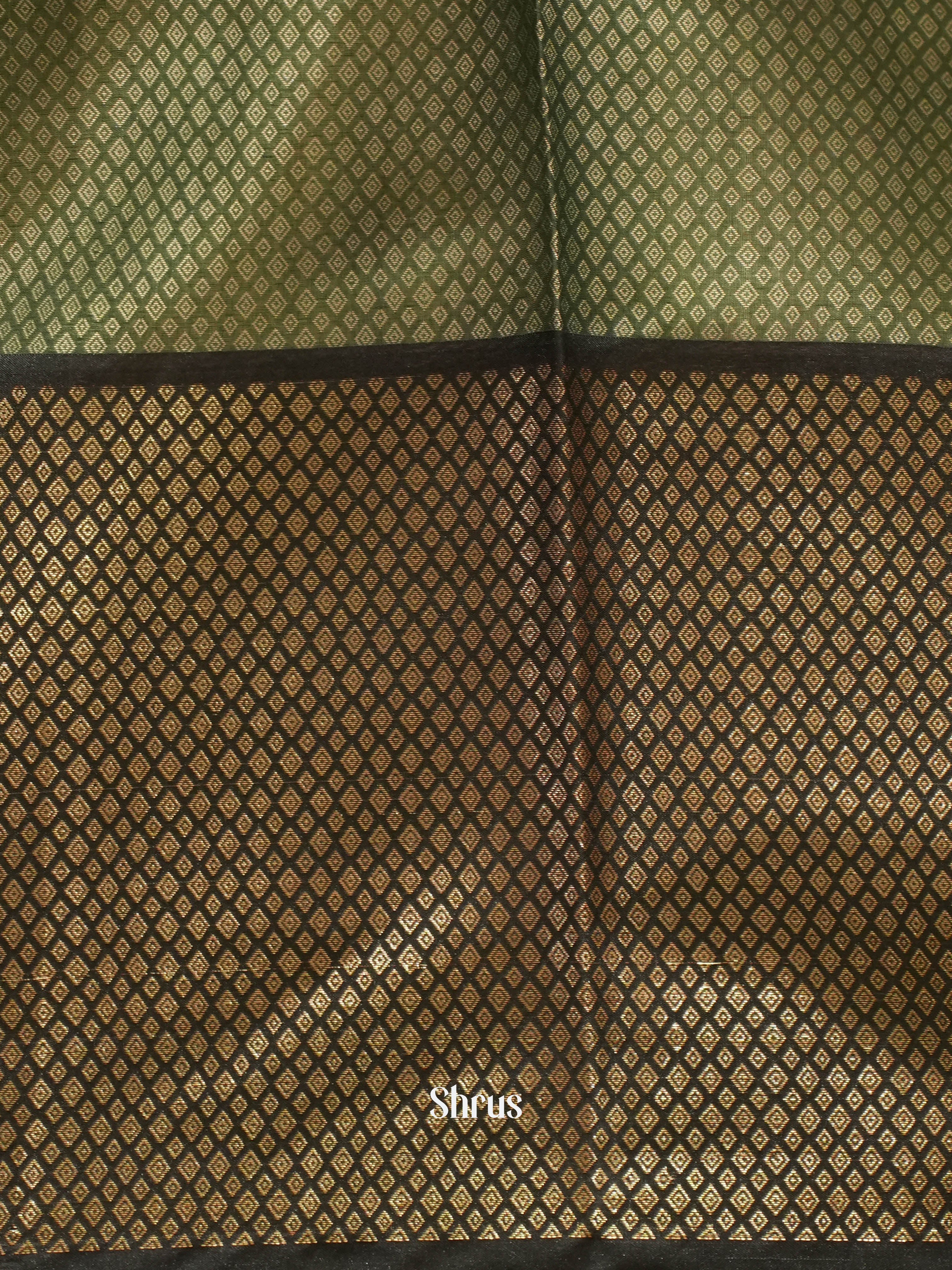 Green - Tanchoi Saree - Shop on ShrusEternity.com