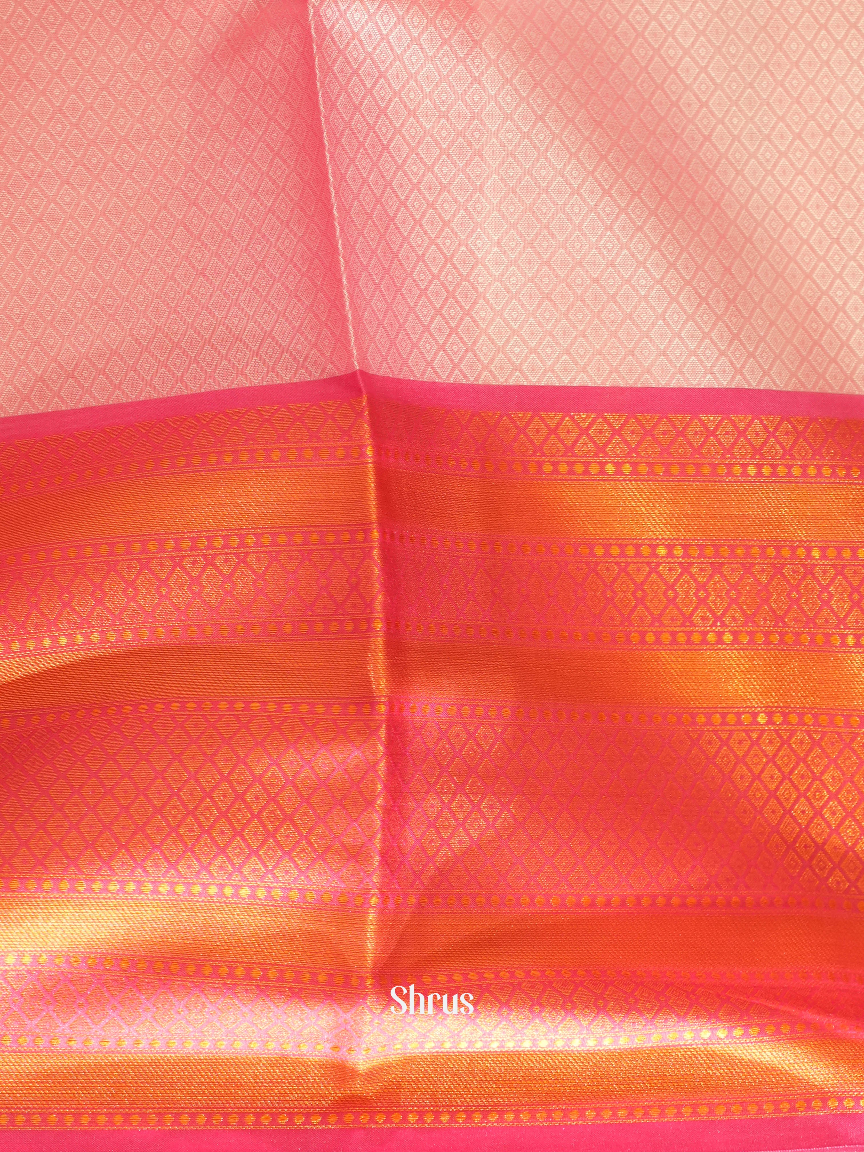 White & Red - Tanchoi Saree - Shop on ShrusEternity.com