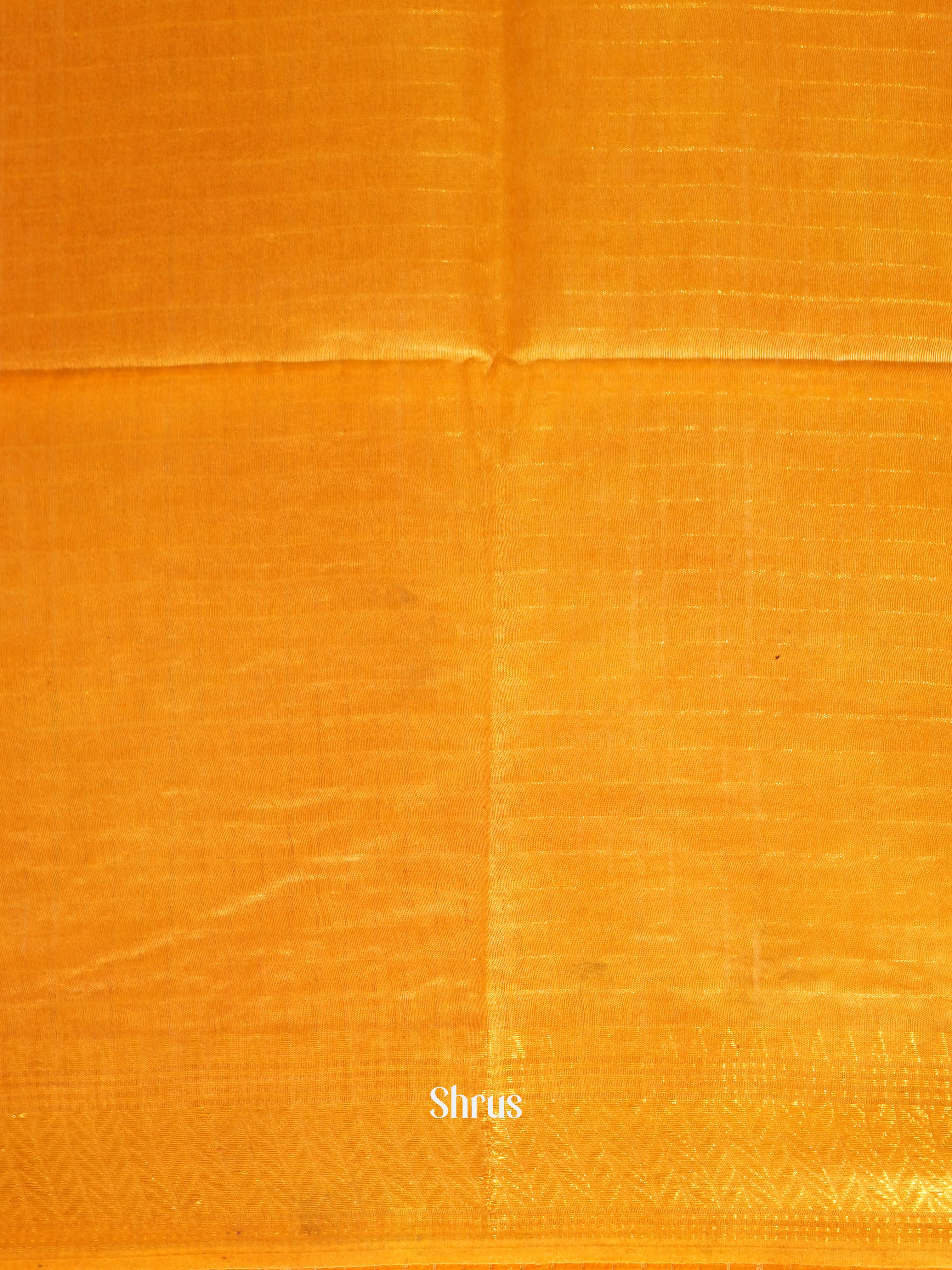 Brown & Yellow - Shibori Saree - Shop on ShrusEternity.com