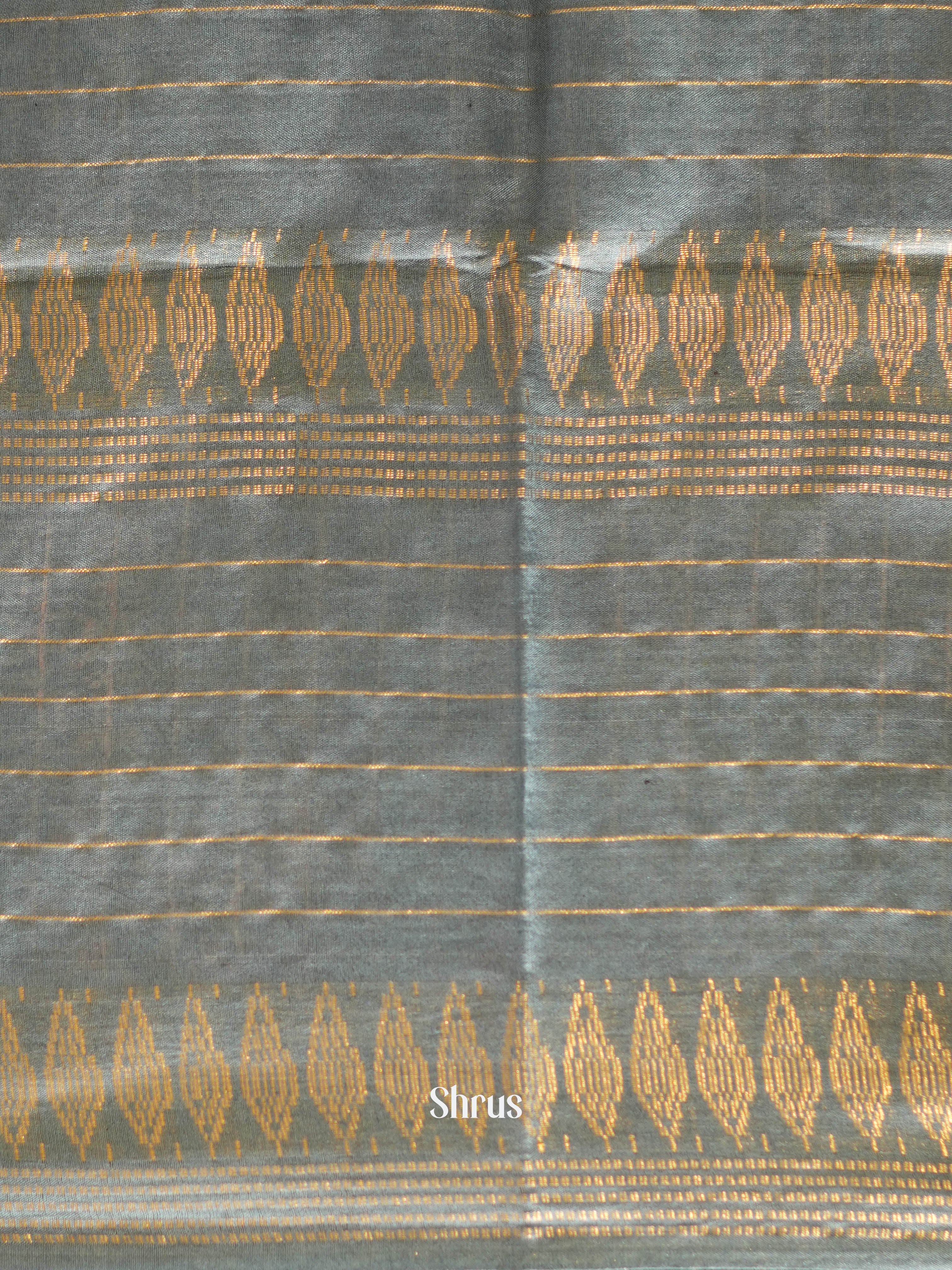 Black & Grey - Shibori Saree - Shop on ShrusEternity.com