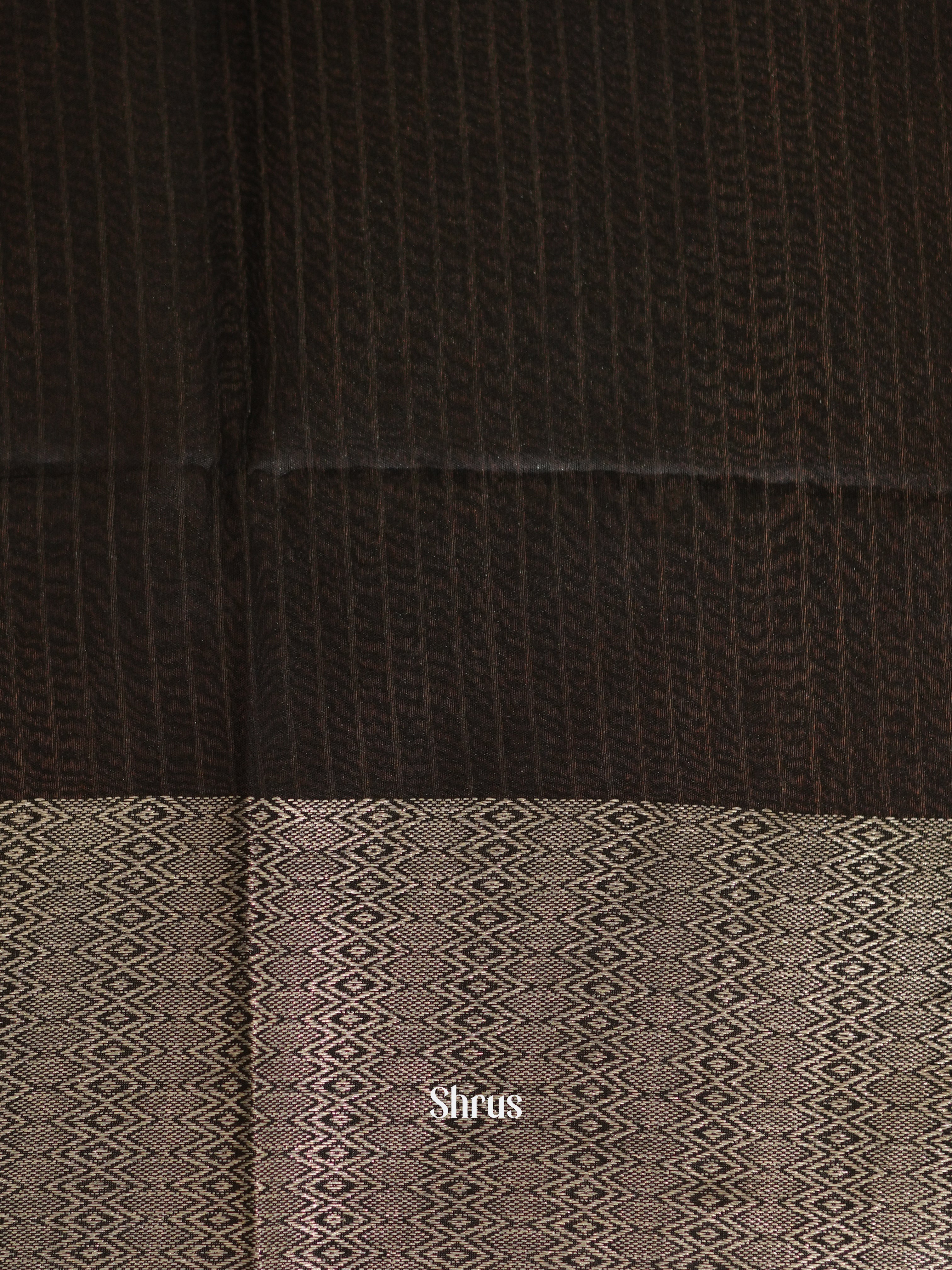 Black & Grey- Shibori Saree - Shop on ShrusEternity.com