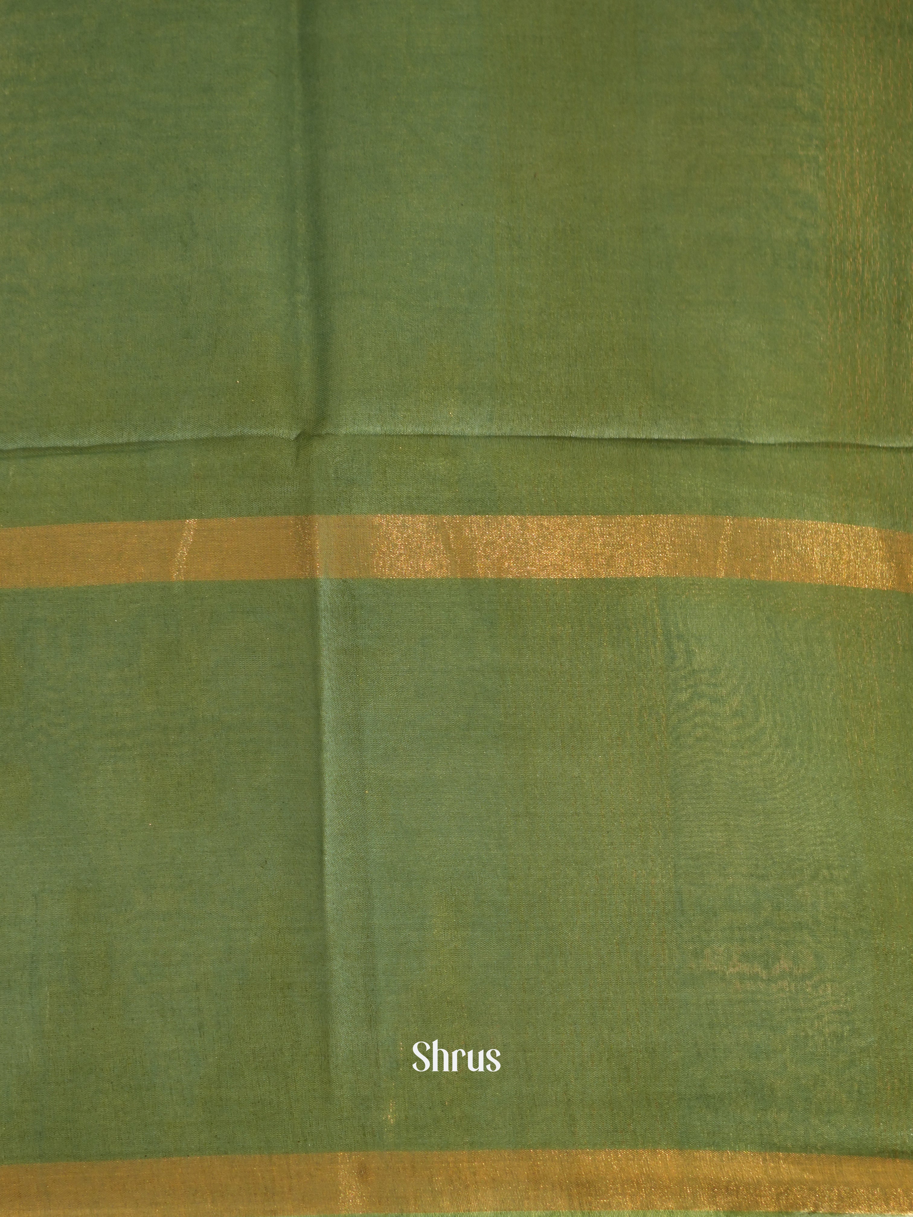 Dark Green & Greenish Grey - Shibori Saree - Shop on ShrusEternity.com