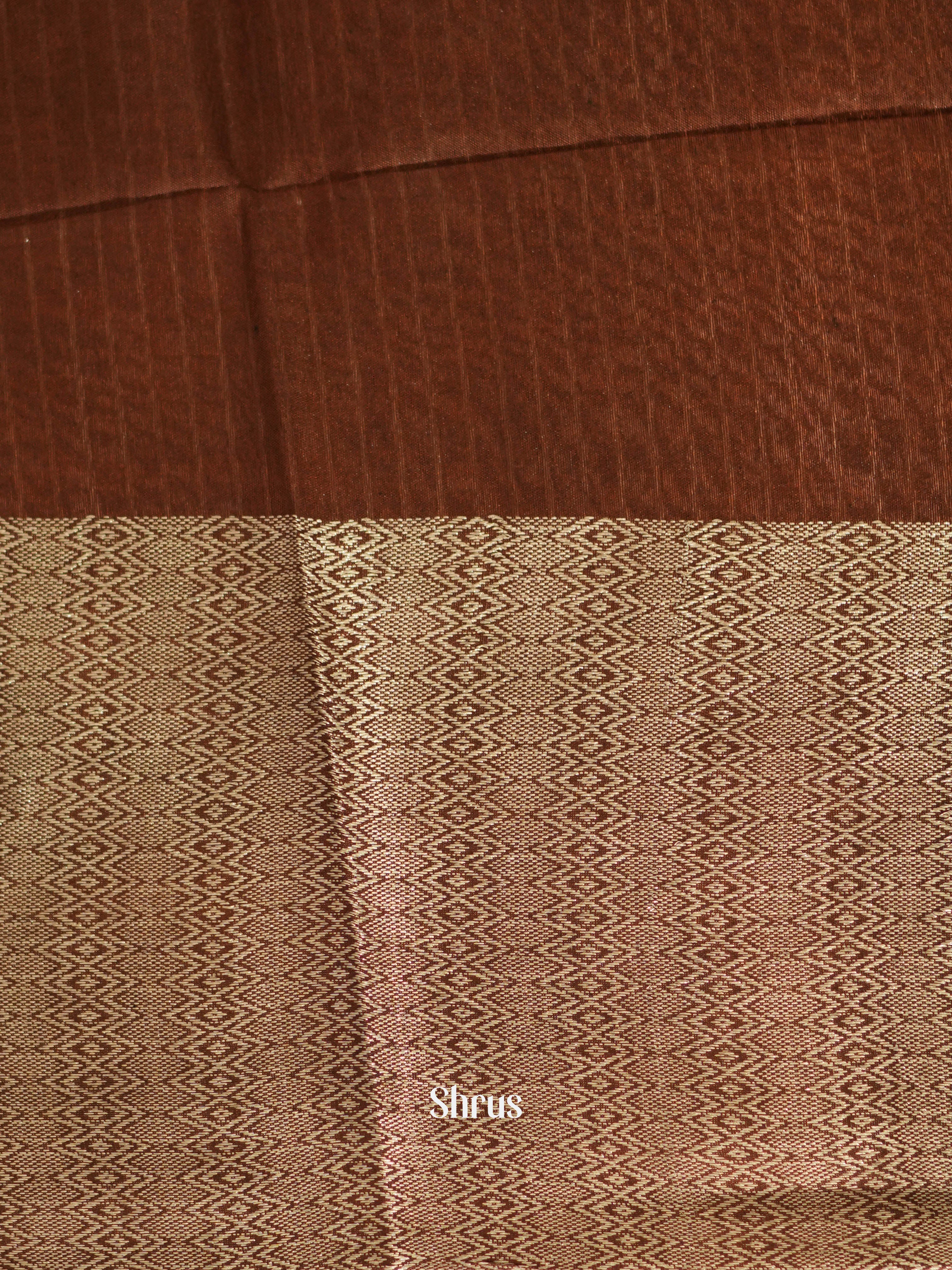 Pink & Brown - Shibori Saree - Shop on ShrusEternity.com