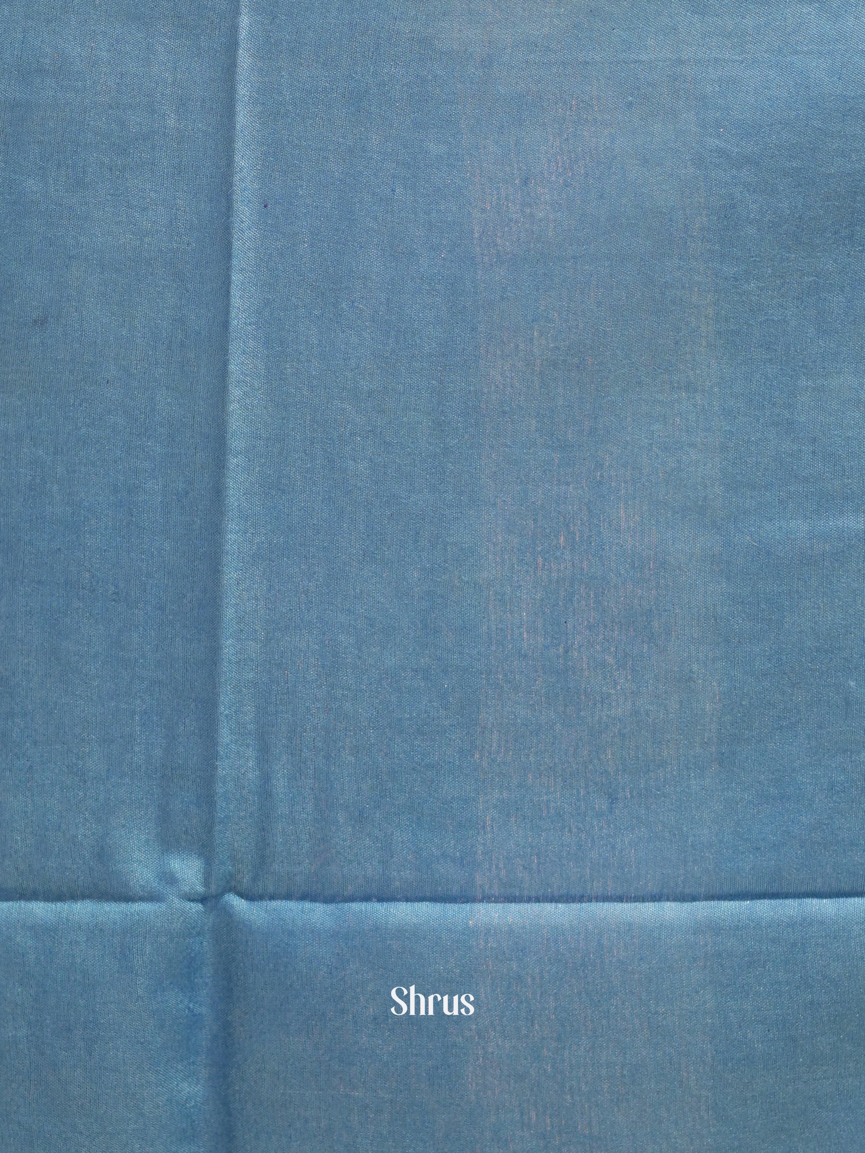 Navy Blue & Blue - Shibori Saree - Shop on ShrusEternity.com