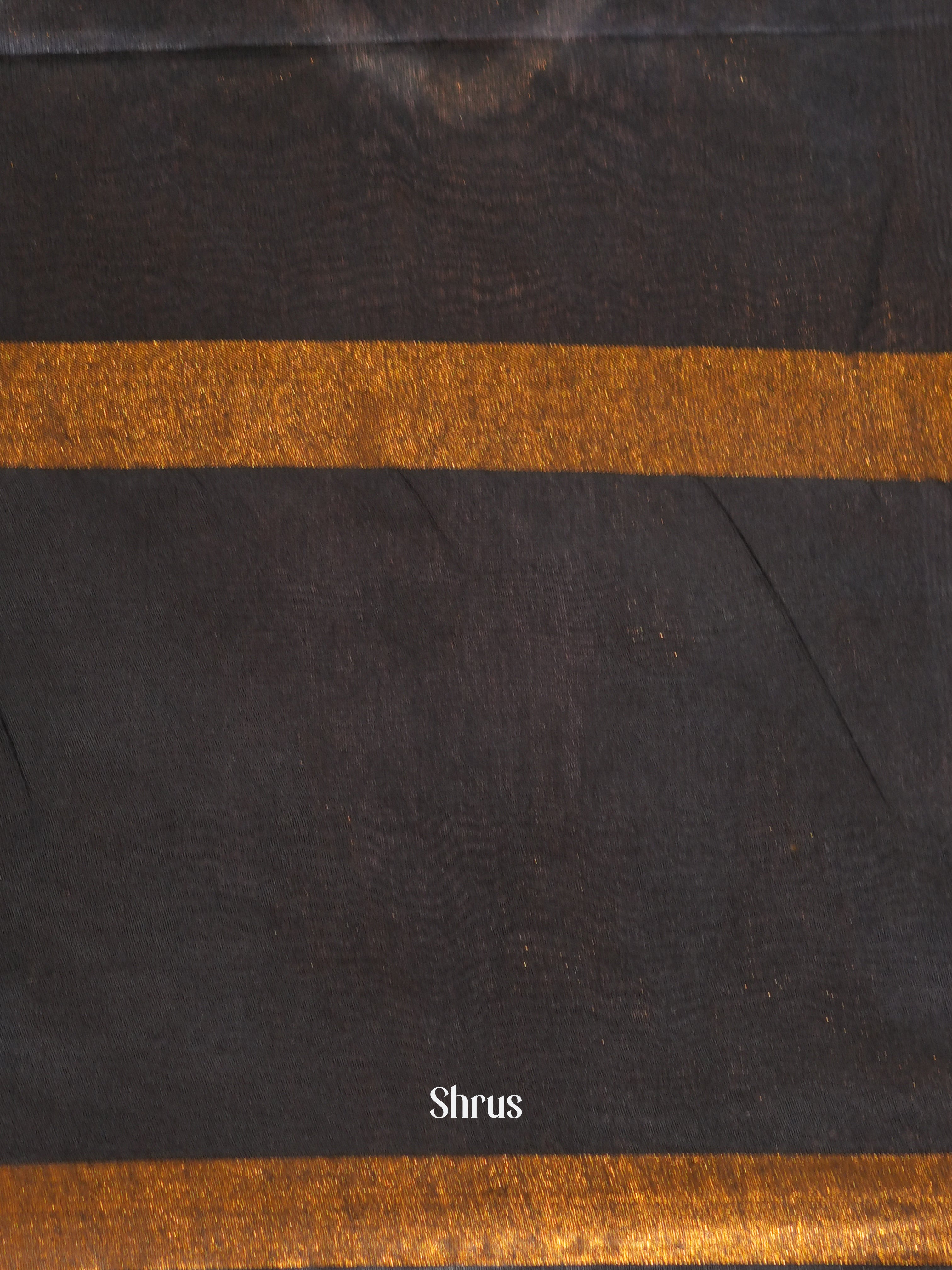 Cream & Blue - Shibori Saree - Shop on ShrusEternity.com