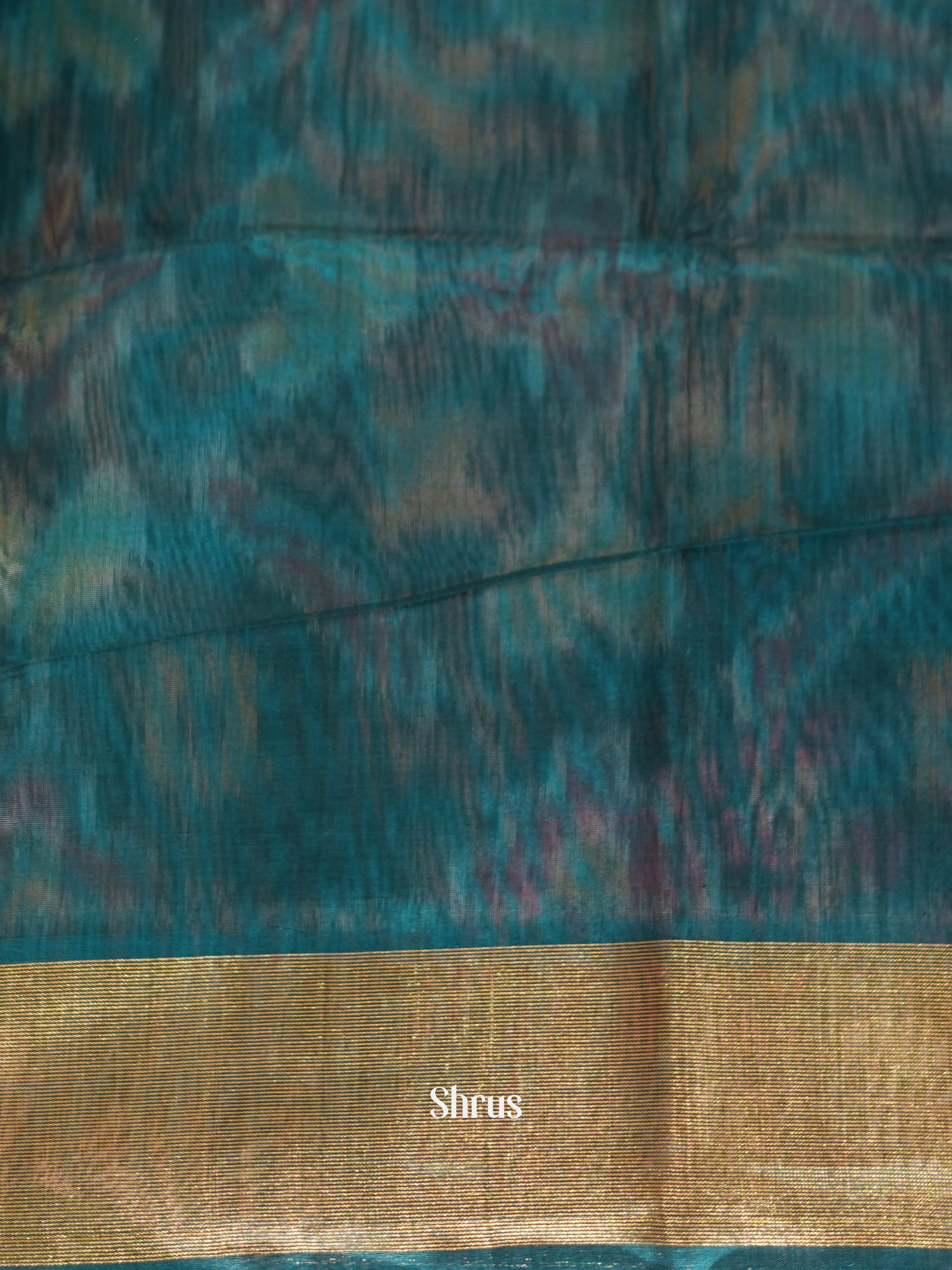Yellow & Green - Pochampally sico saree - Shop on ShrusEternity.com