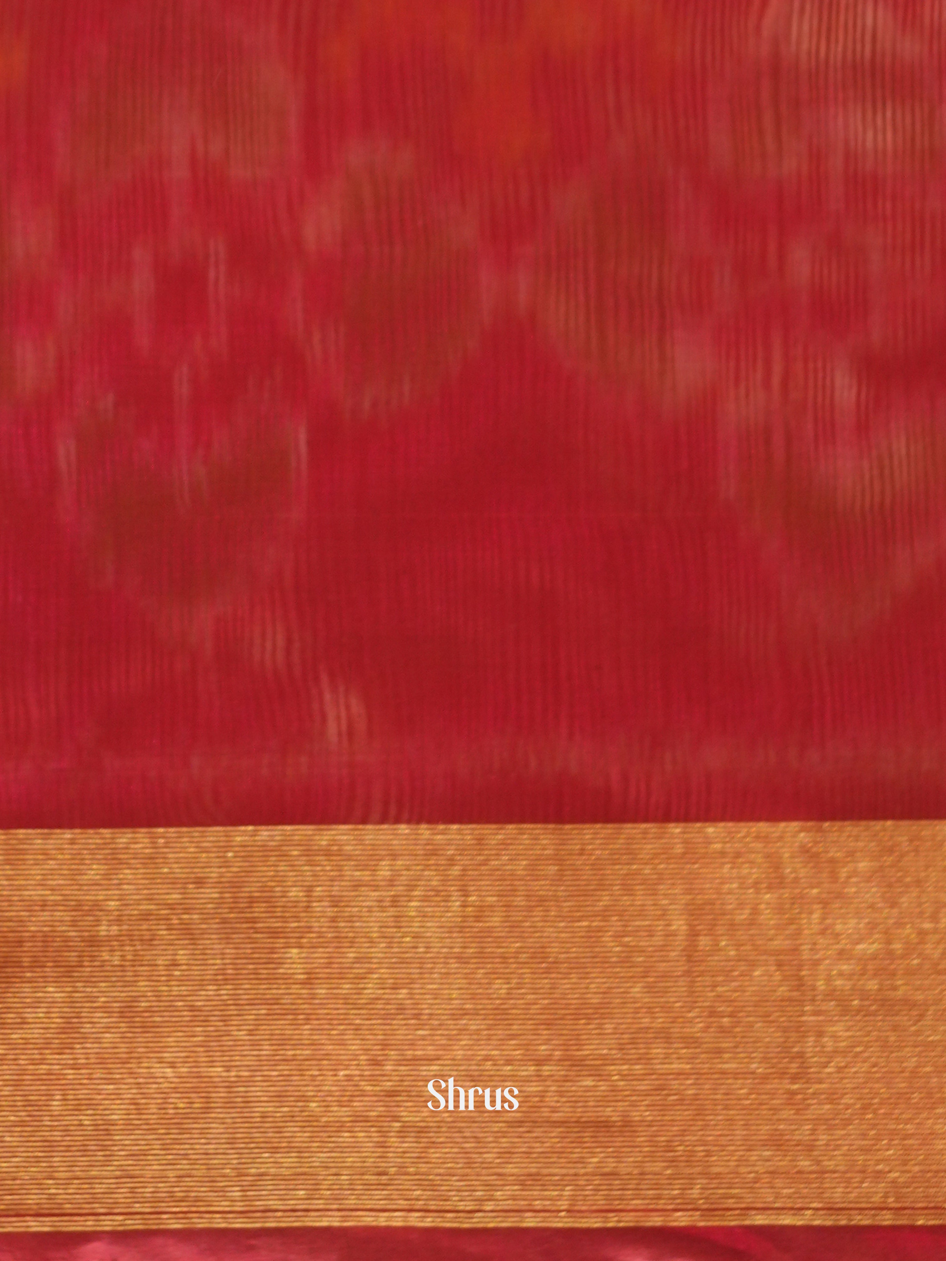 Green & Maroon - Pochampally sico saree - Shop on ShrusEternity.com