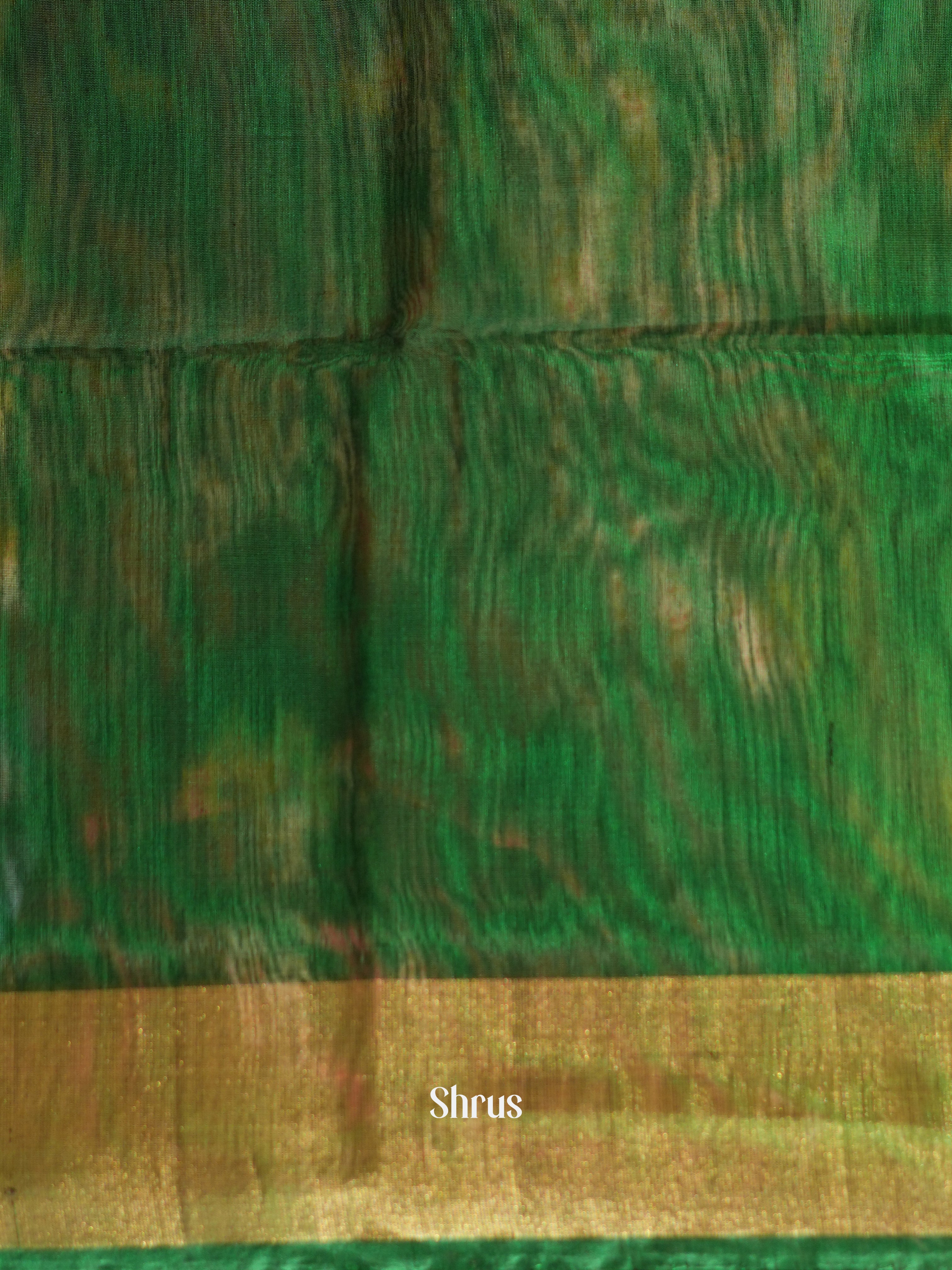 Purple & Green- Pochampally sico saree - Shop on ShrusEternity.com