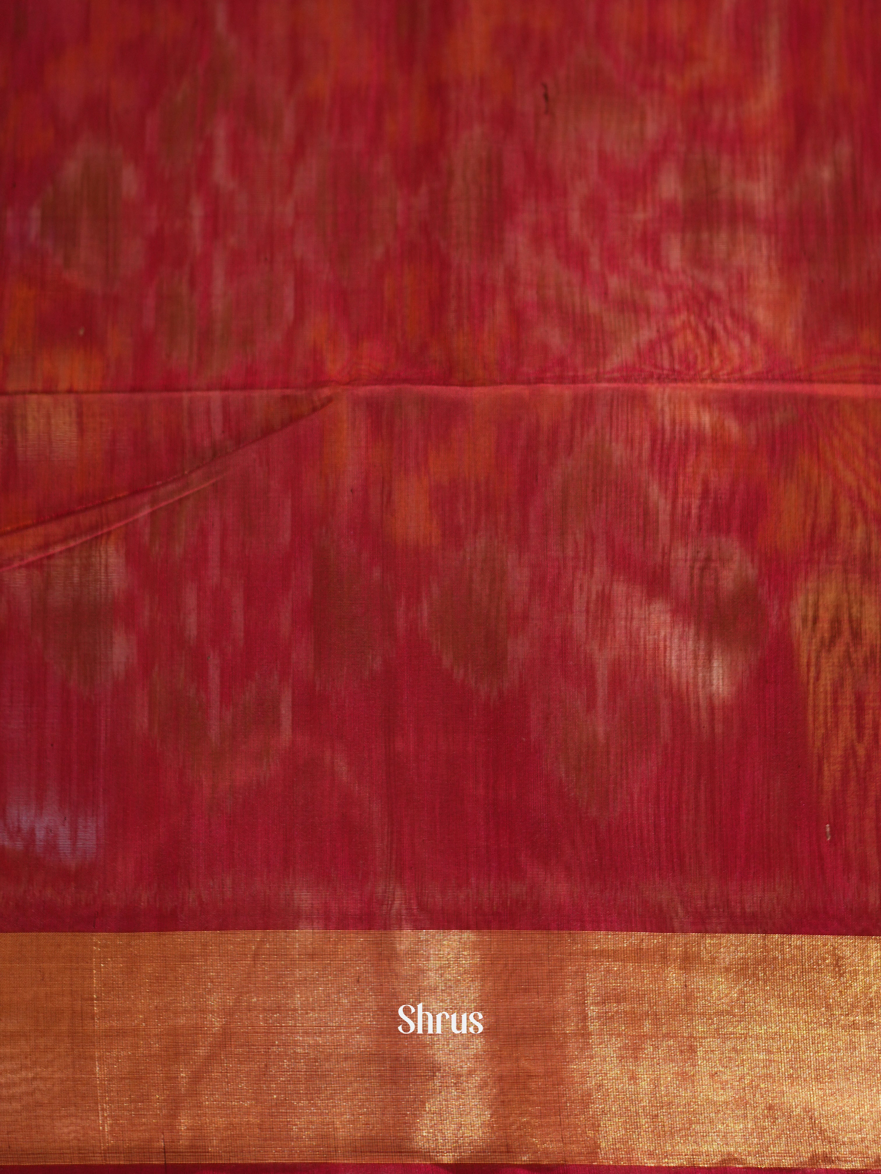 Peacock Blue & Maroon - Pochampally sico saree - Shop on ShrusEternity.com