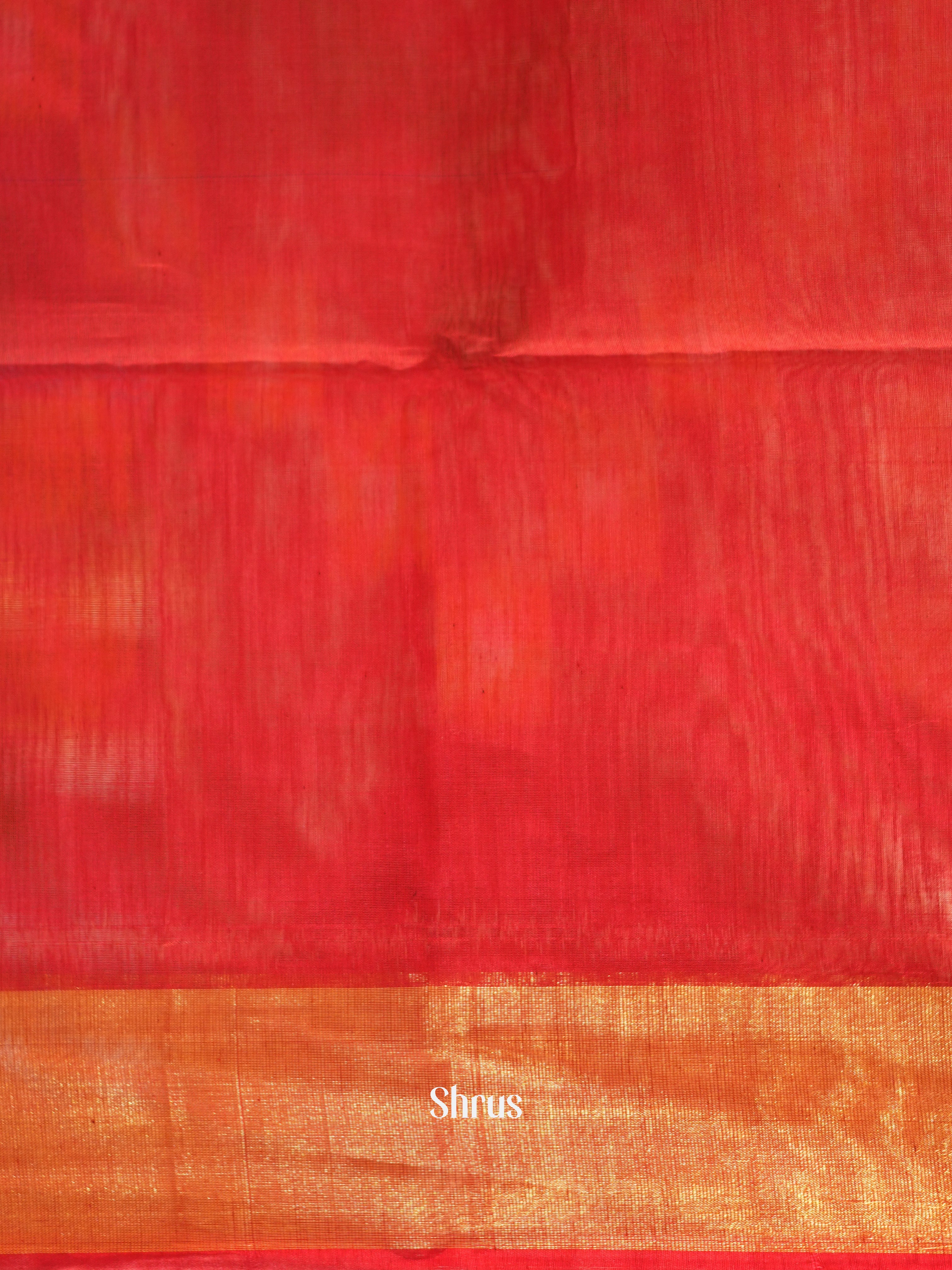 Violet & Red - Pochampally sico saree - Shop on ShrusEternity.com