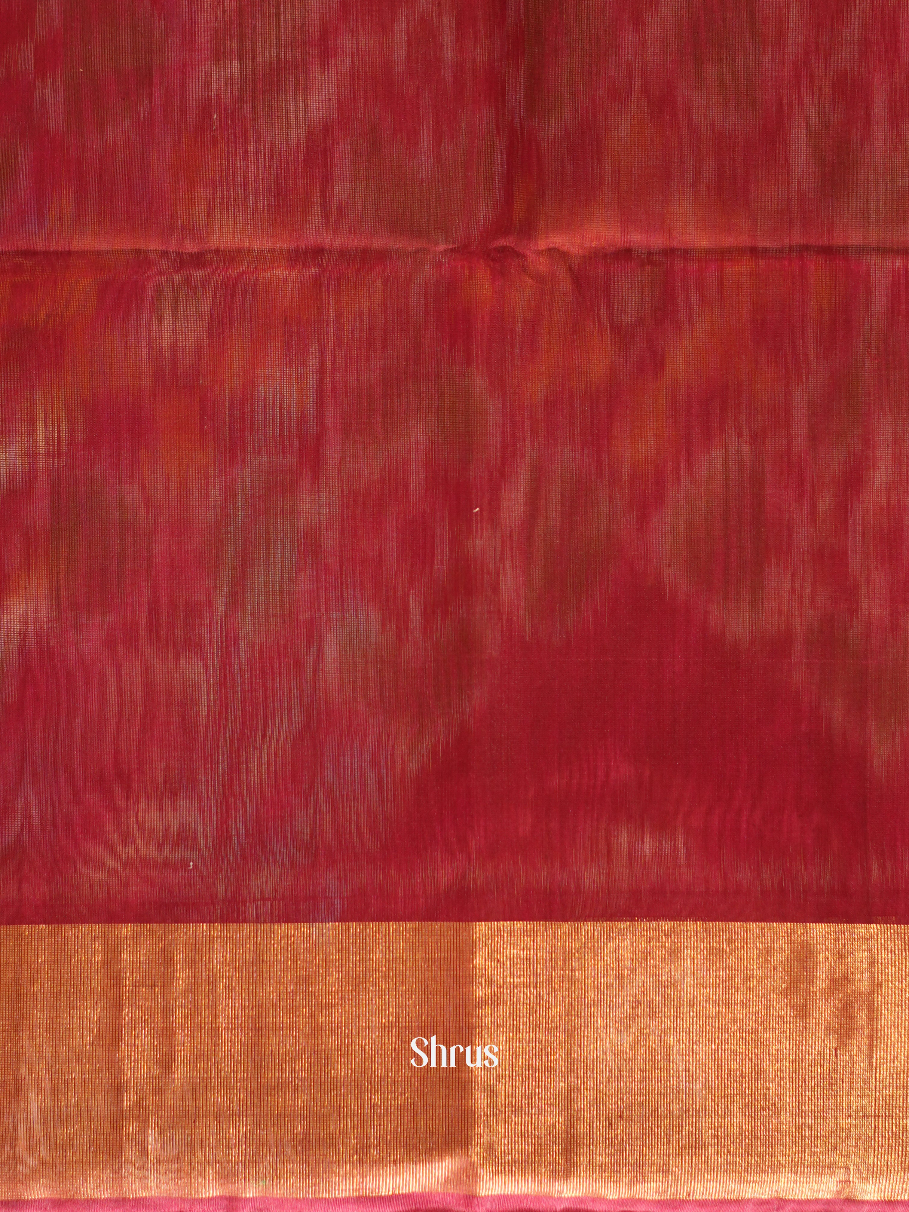 Green & Maroon - Pochampally sico saree - Shop on ShrusEternity.com