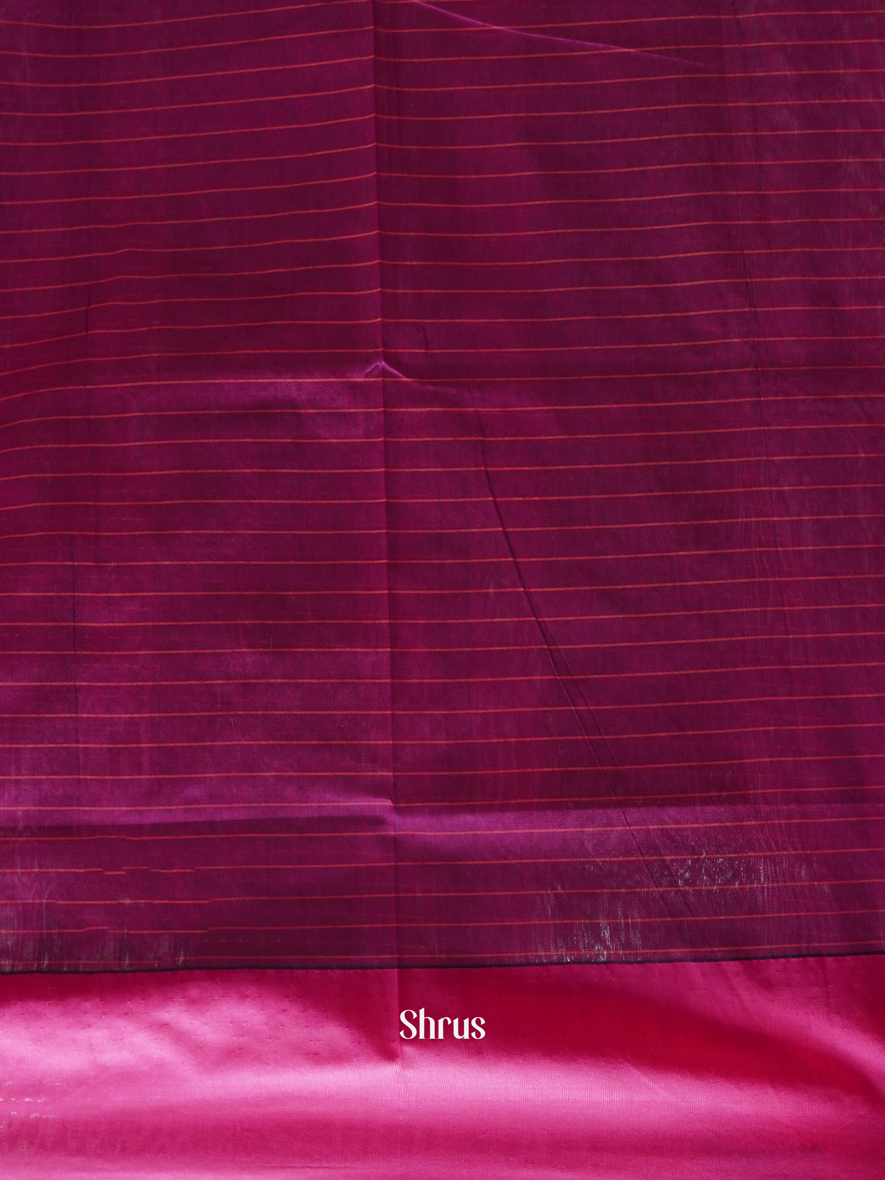 Blue & Pink - Kalyani Cotton Saree - Shop on ShrusEternity.com