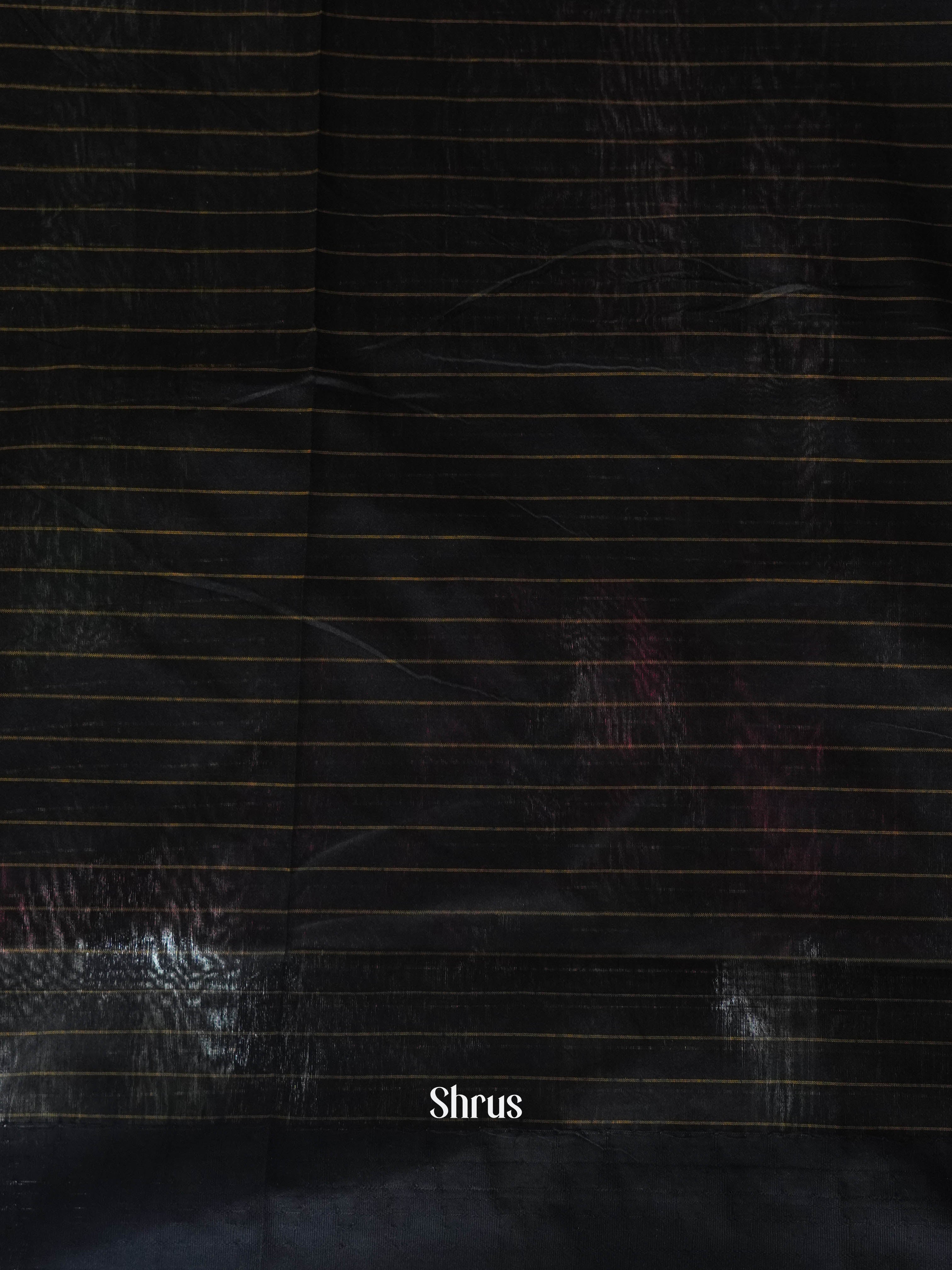 Onion Pink & Black - Kalyani Cotton Saree - Shop on ShrusEternity.com