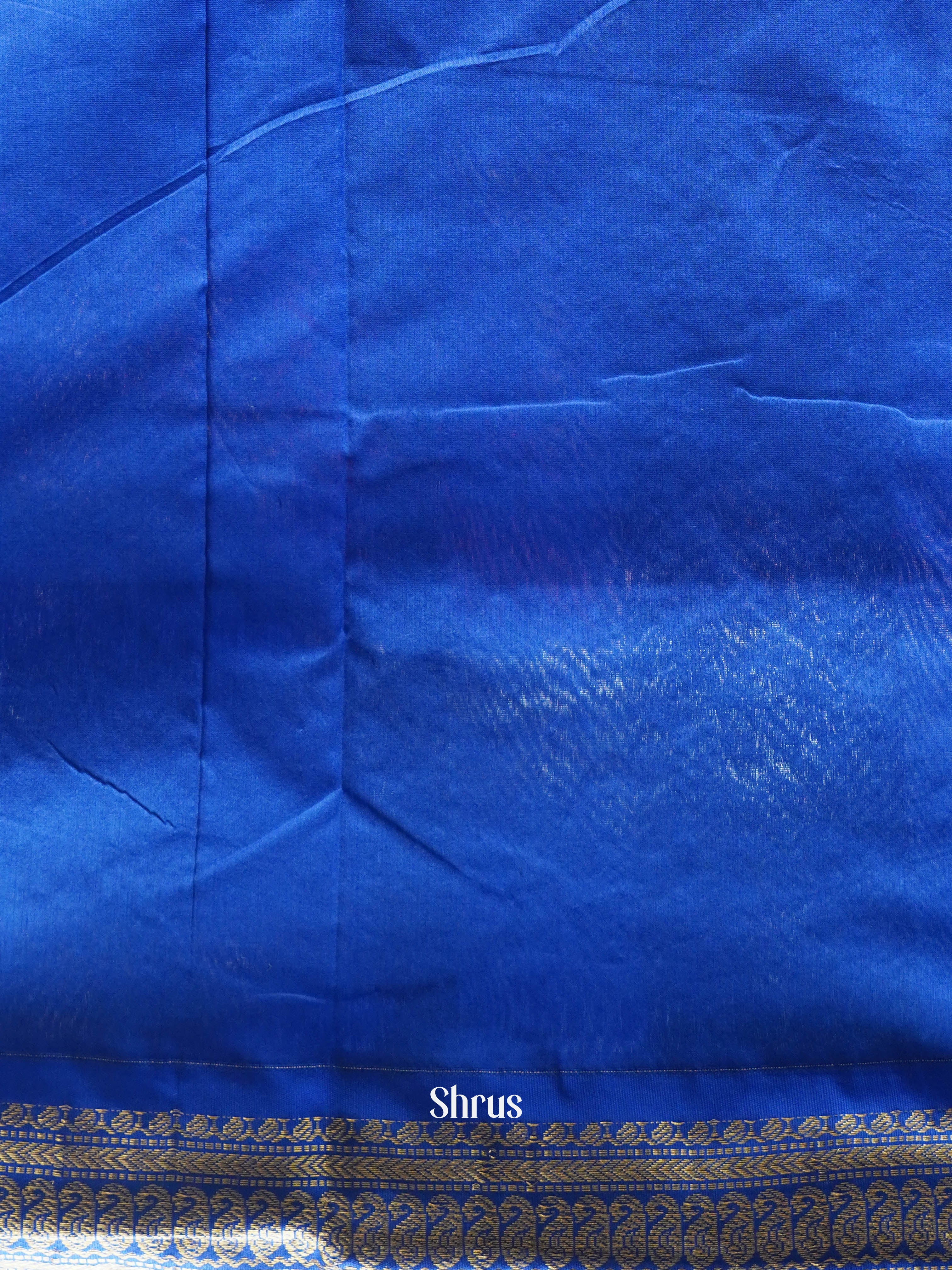Green & Blue- Kalyani Cotton Saree - Shop on ShrusEternity.com