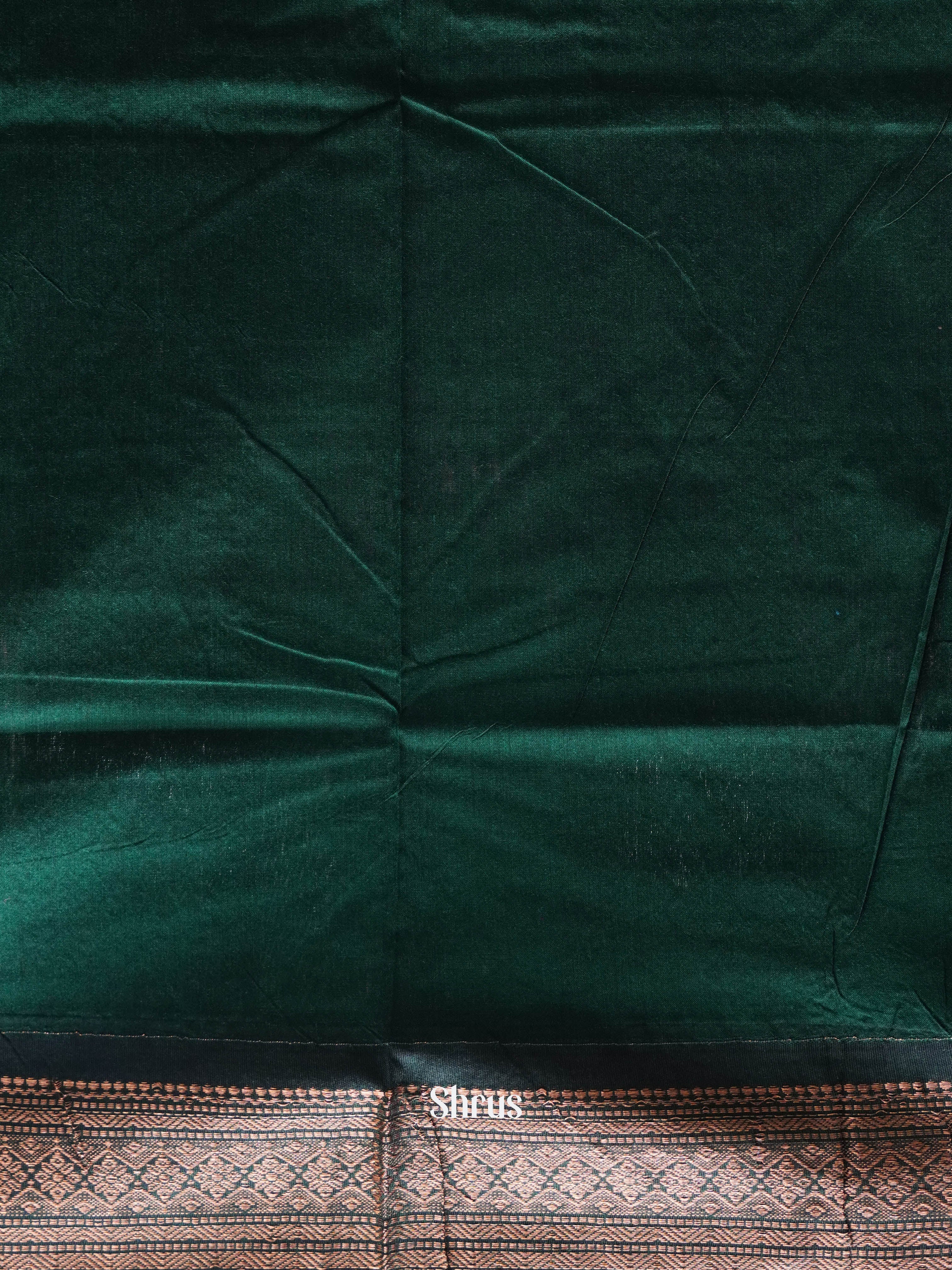Pink & Green- Kalyani Cotton Saree - Shop on ShrusEternity.com