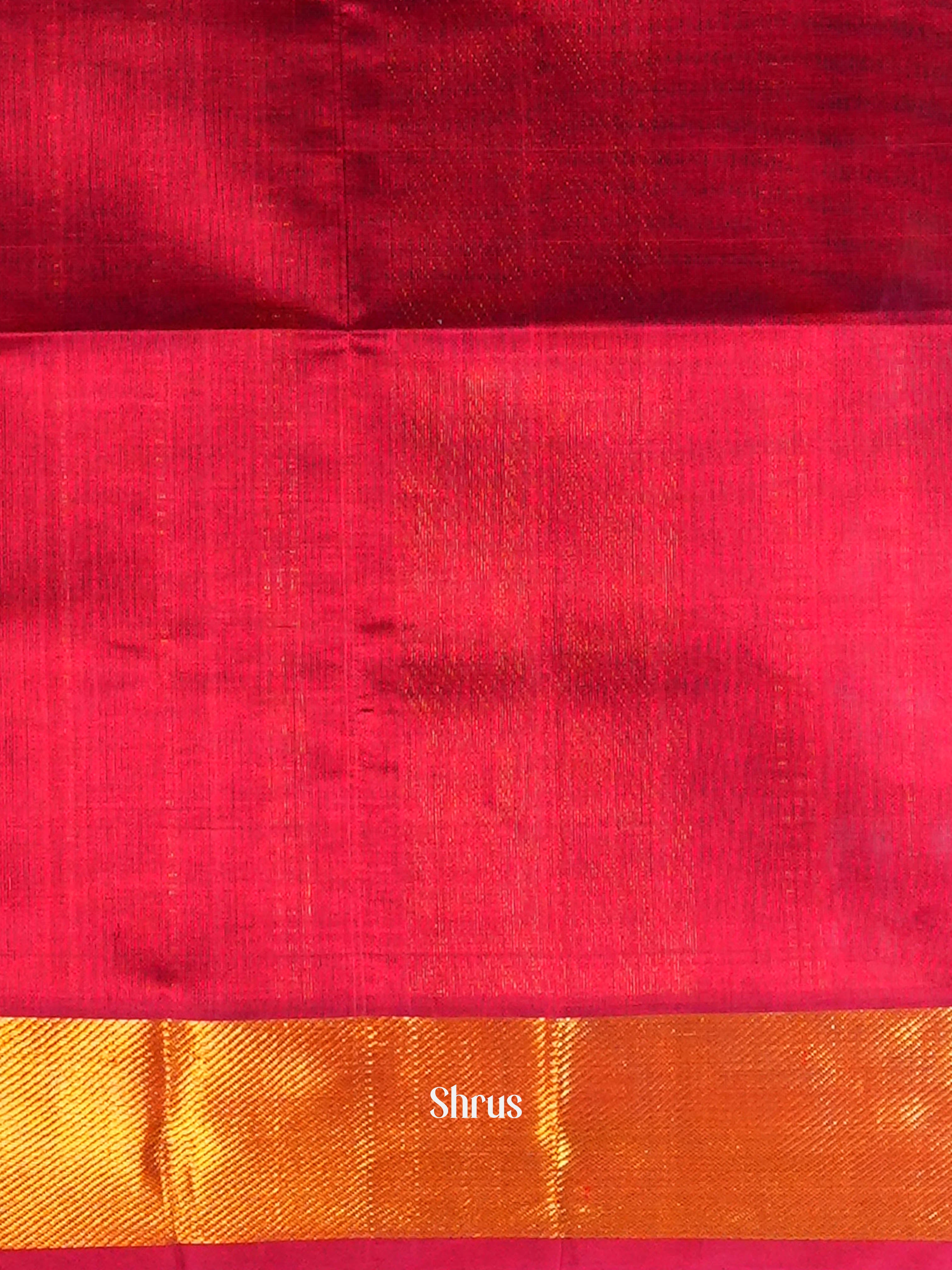 Mustard & Maroon - Silk Cotton - Shop on ShrusEternity.com