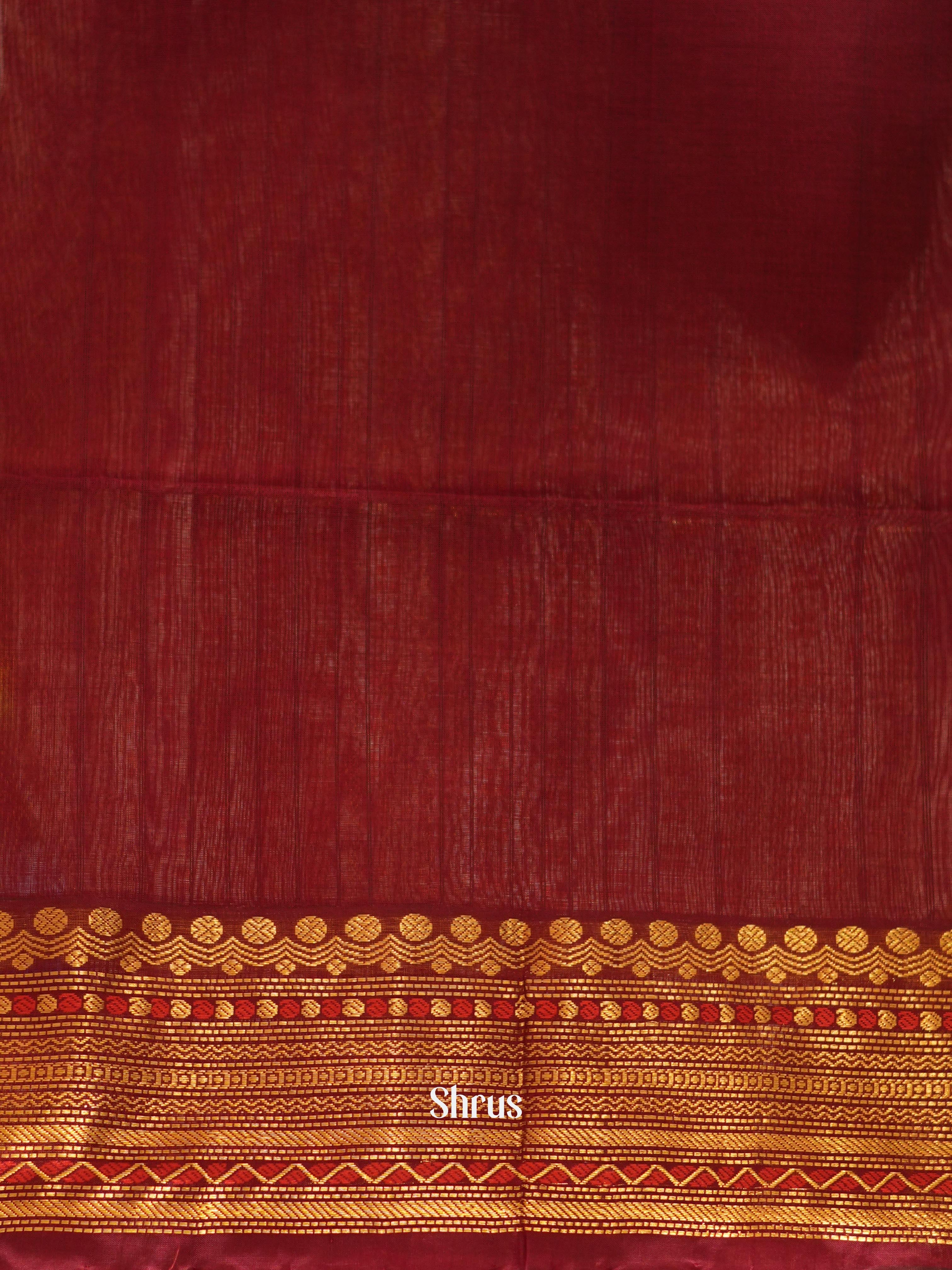 CHS03126 - Silk Cotton Saree - Shop on ShrusEternity.com