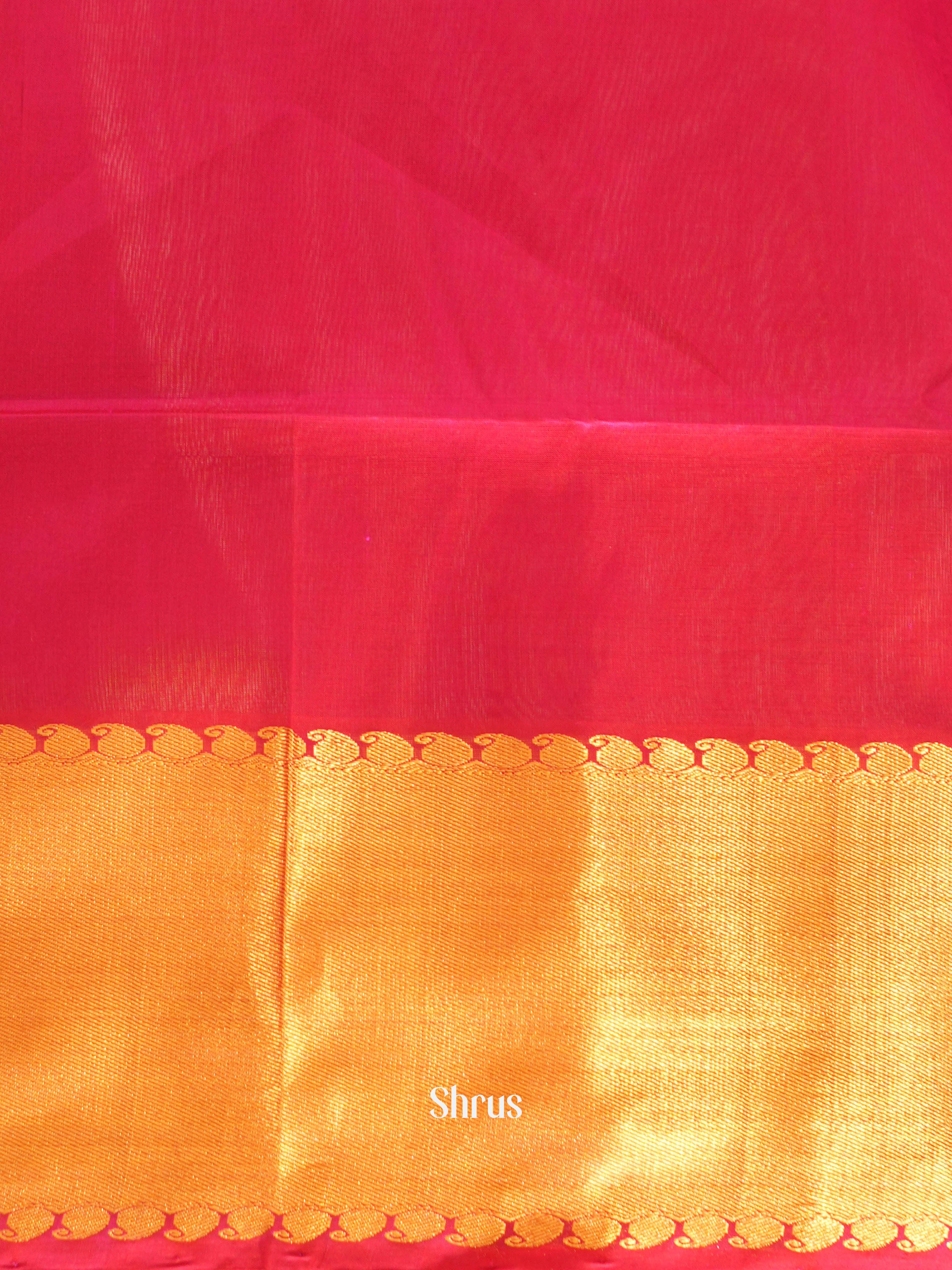 CHS03137 - Silk Cotton Saree - Shop on ShrusEternity.com