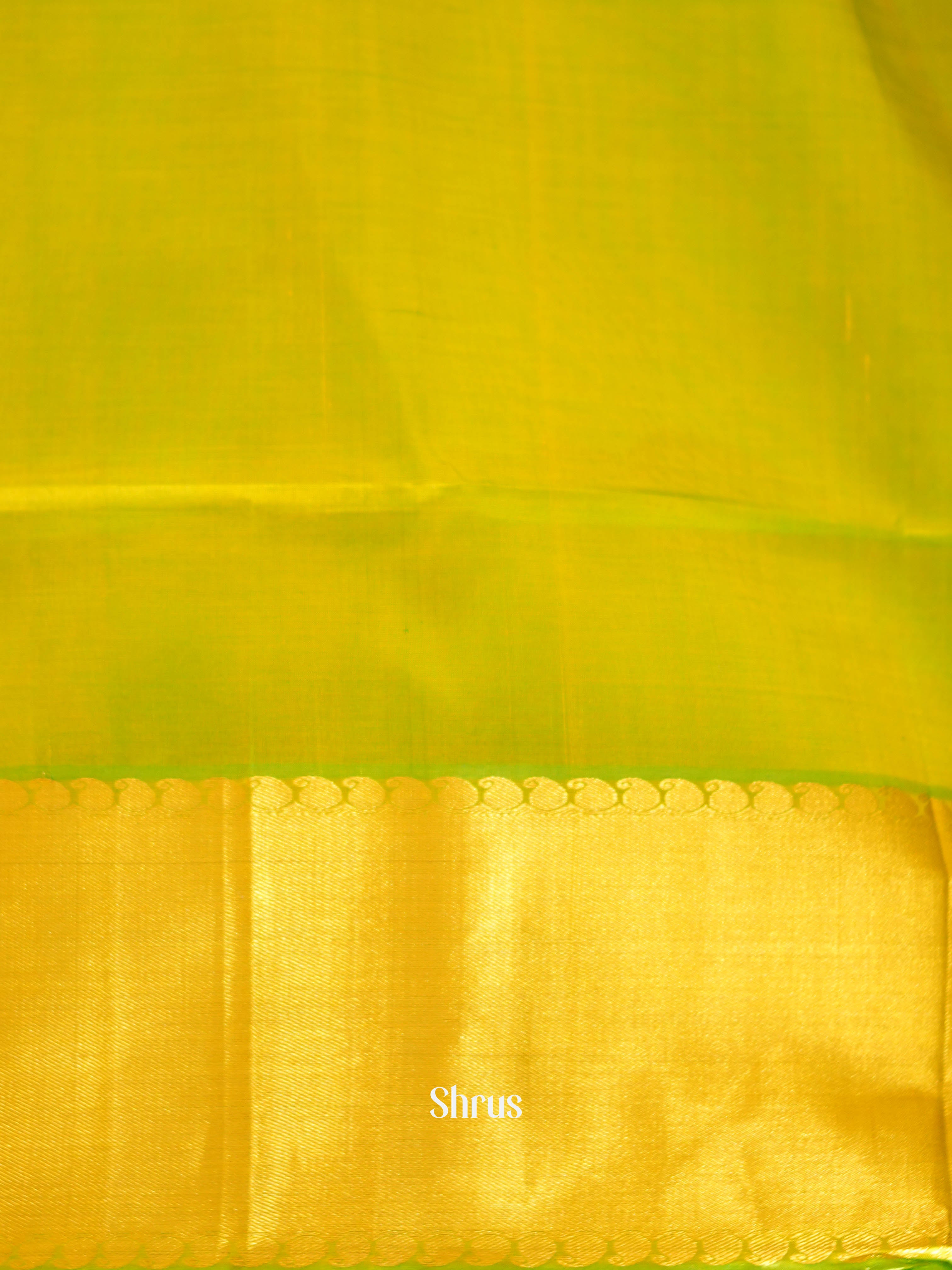 Green(Single Tone) - Silk Cotton Saree - Shop on ShrusEternity.com