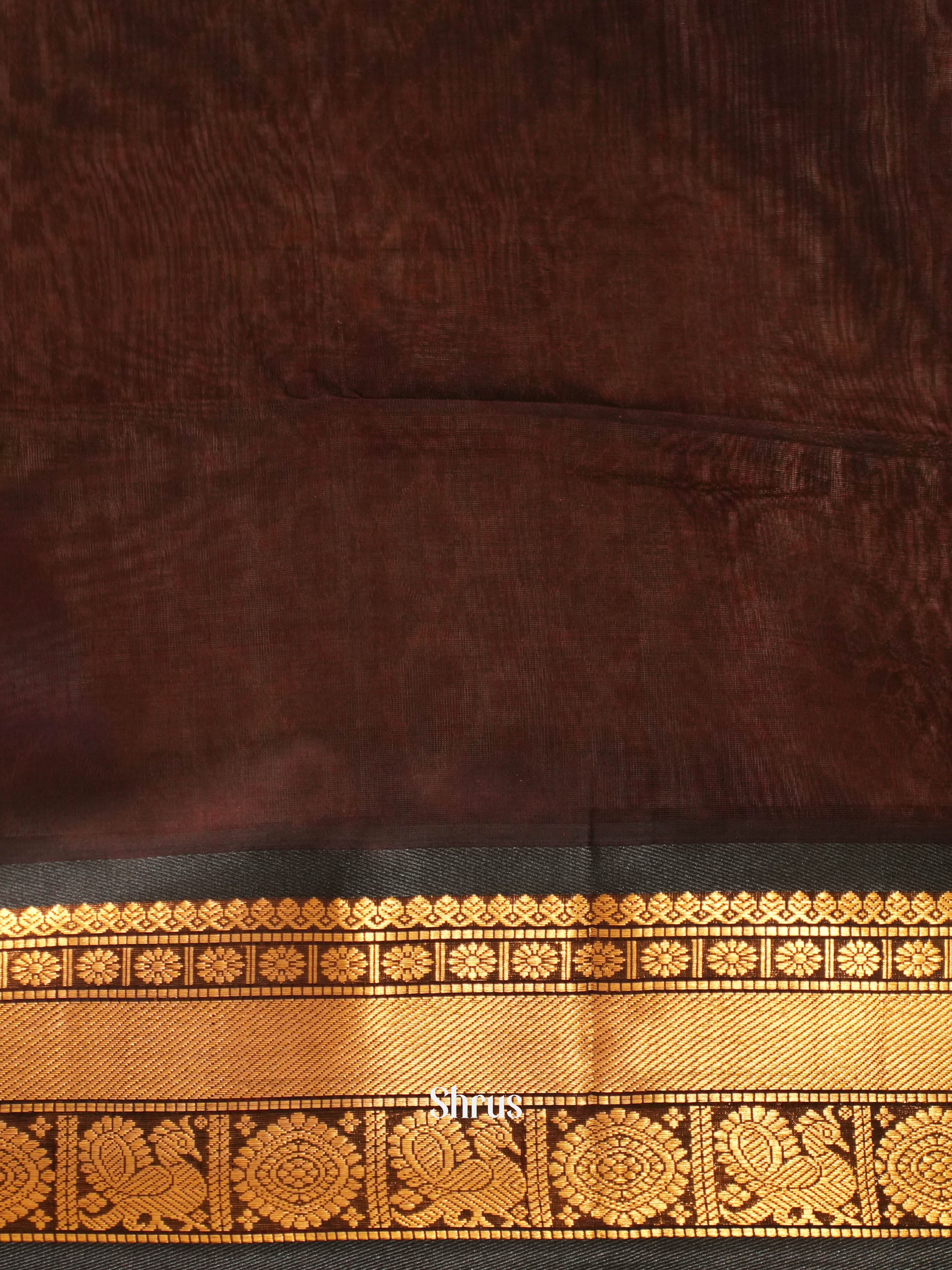 CHS03162 - Silk Cotton Saree - Shop on ShrusEternity.com