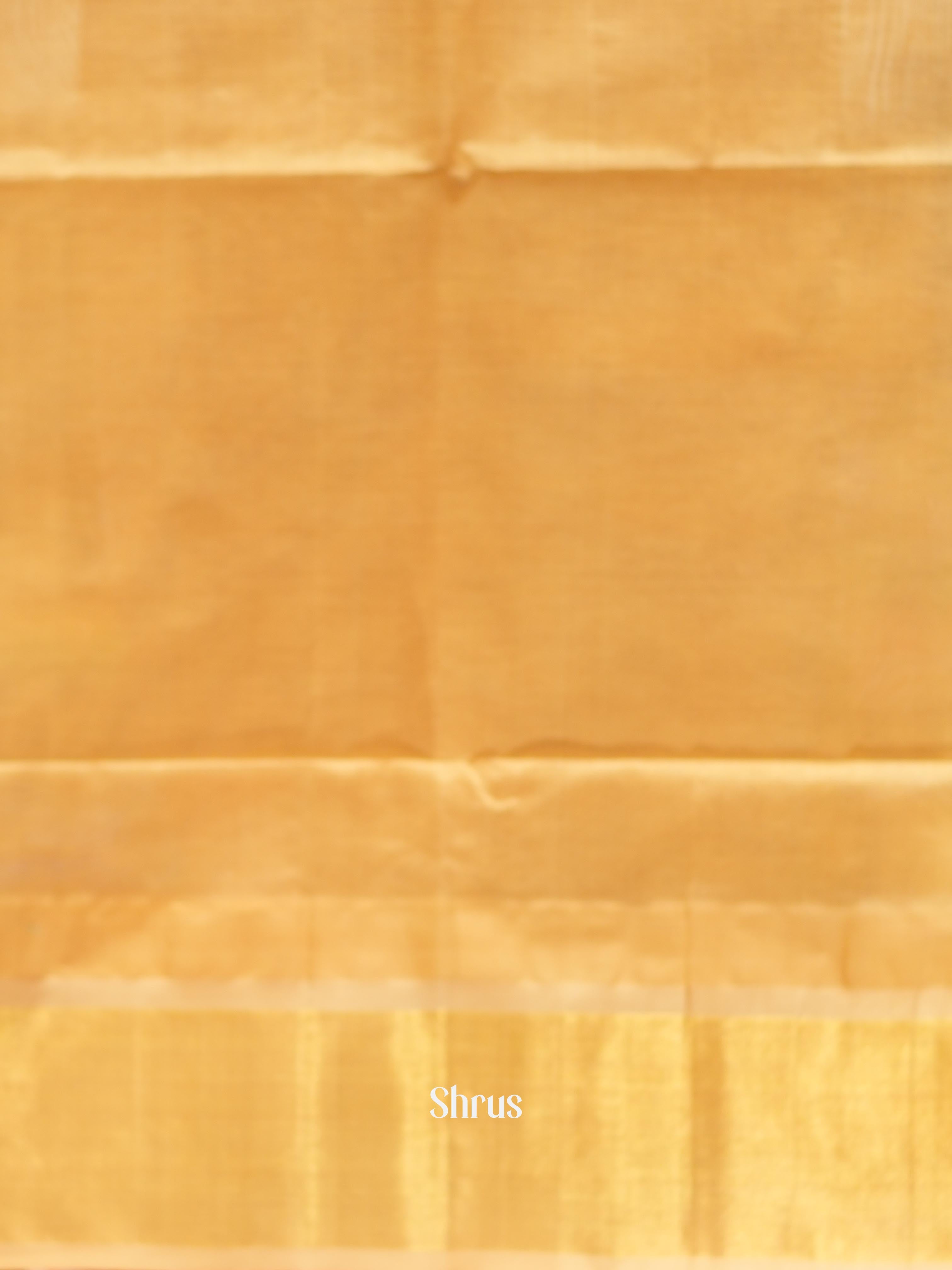 Green & Cream - Silk Cotton Saree - Shop on ShrusEternity.com