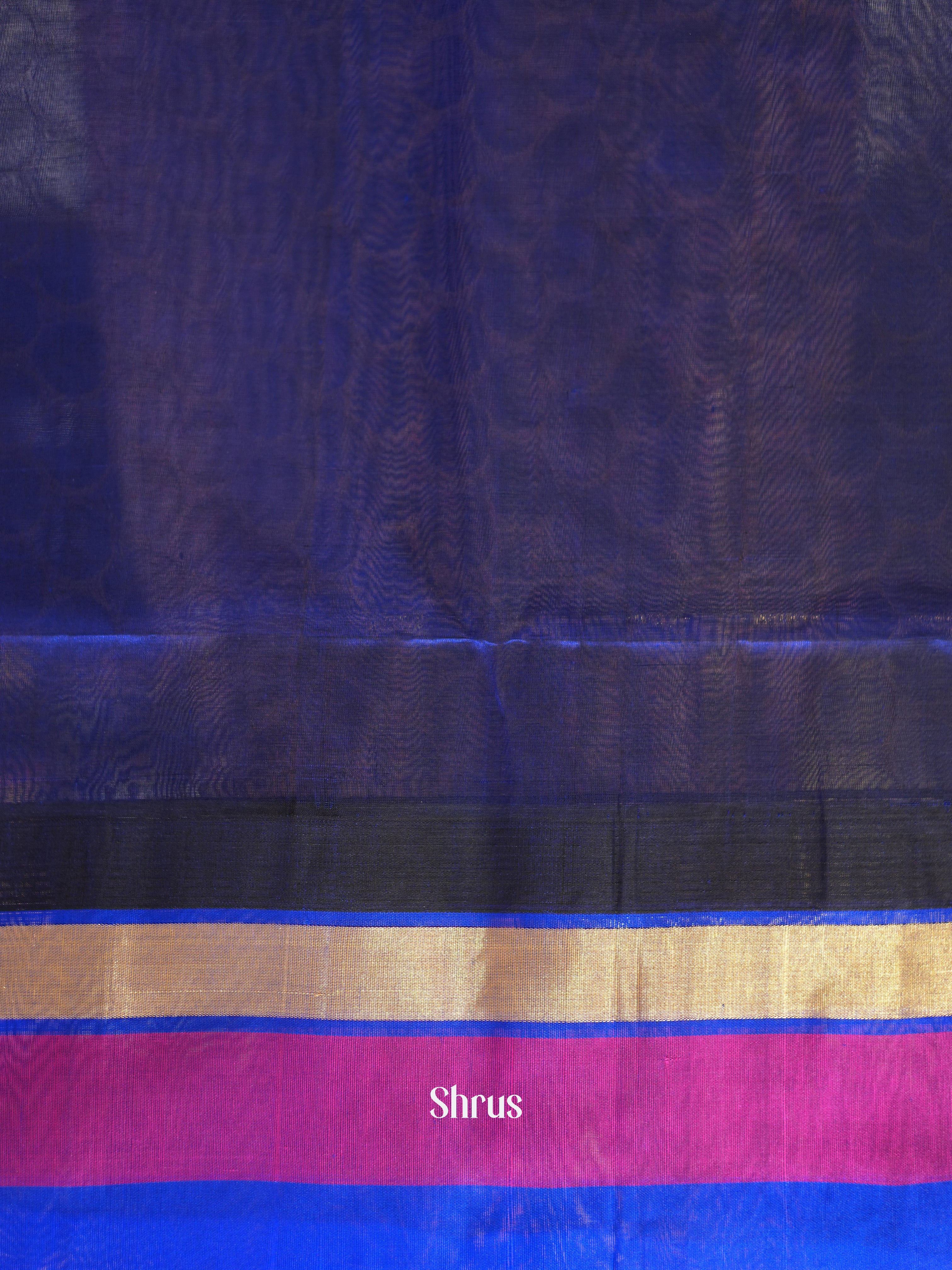 Green & Blue - Silk Cotton Saree - Shop on ShrusEternity.com