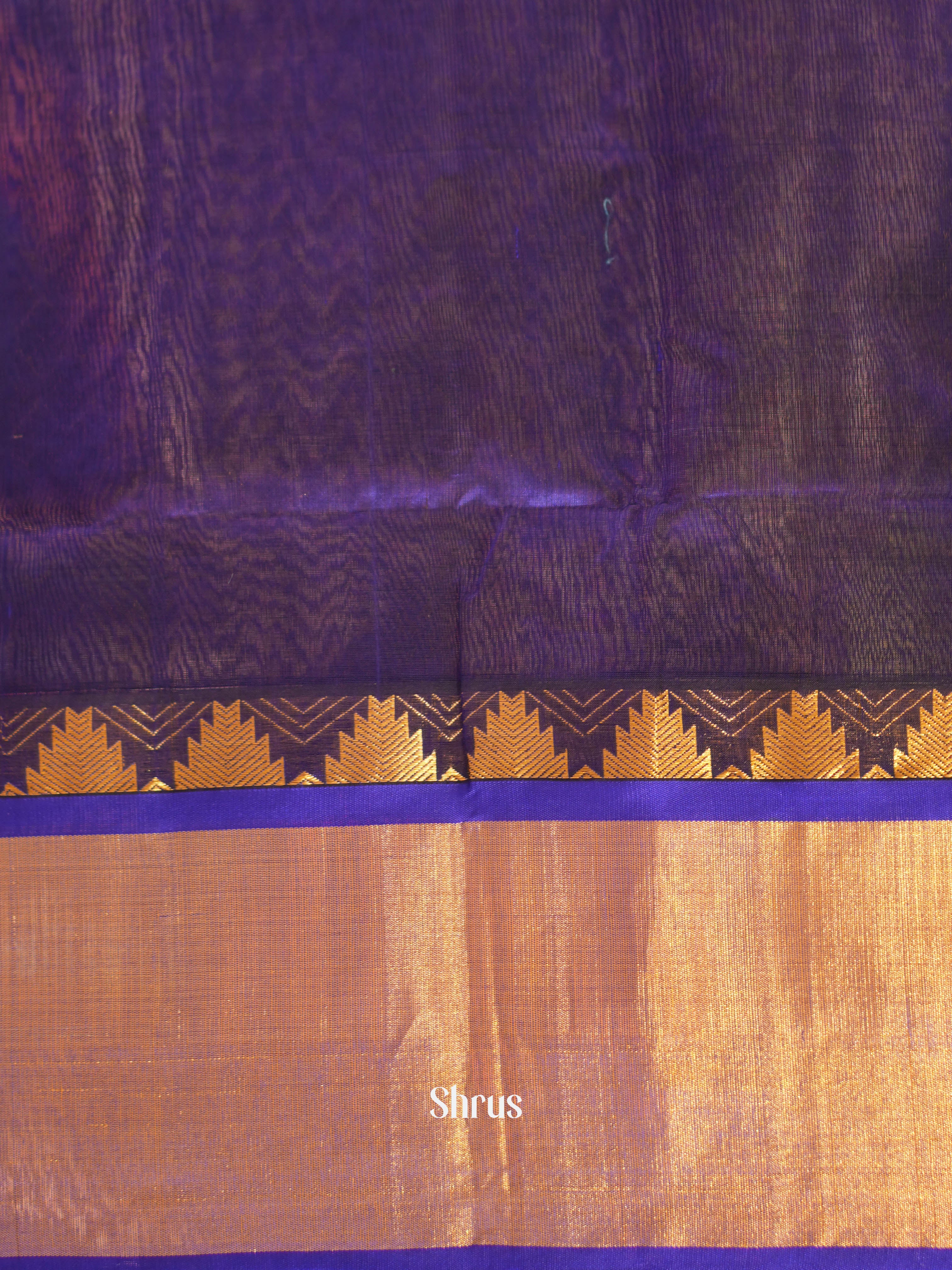 Green & Blue - Silk Cotton Saree - Shop on ShrusEternity.com
