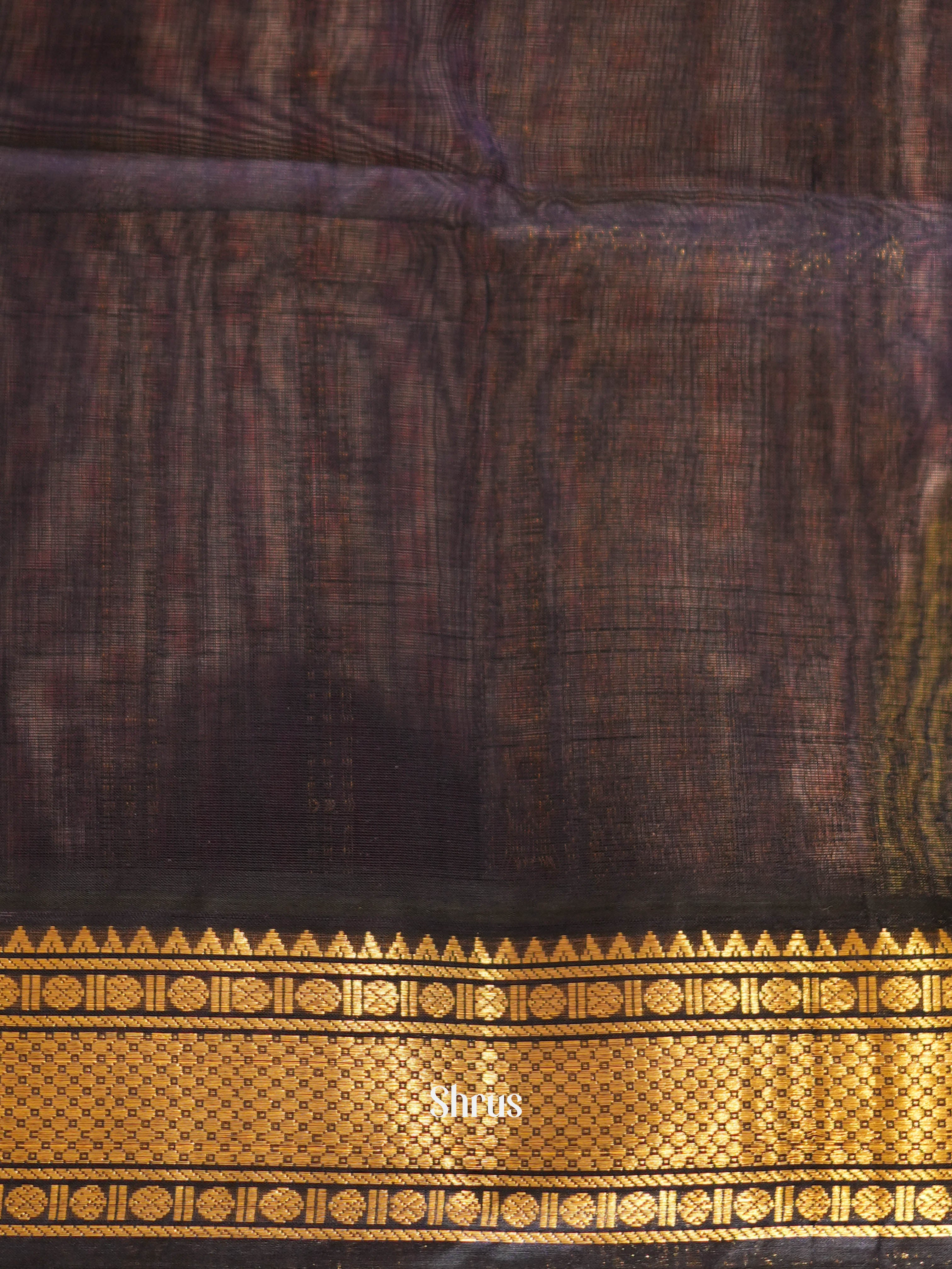 CHS03420 - Silk Cotton Saree - Shop on ShrusEternity.com