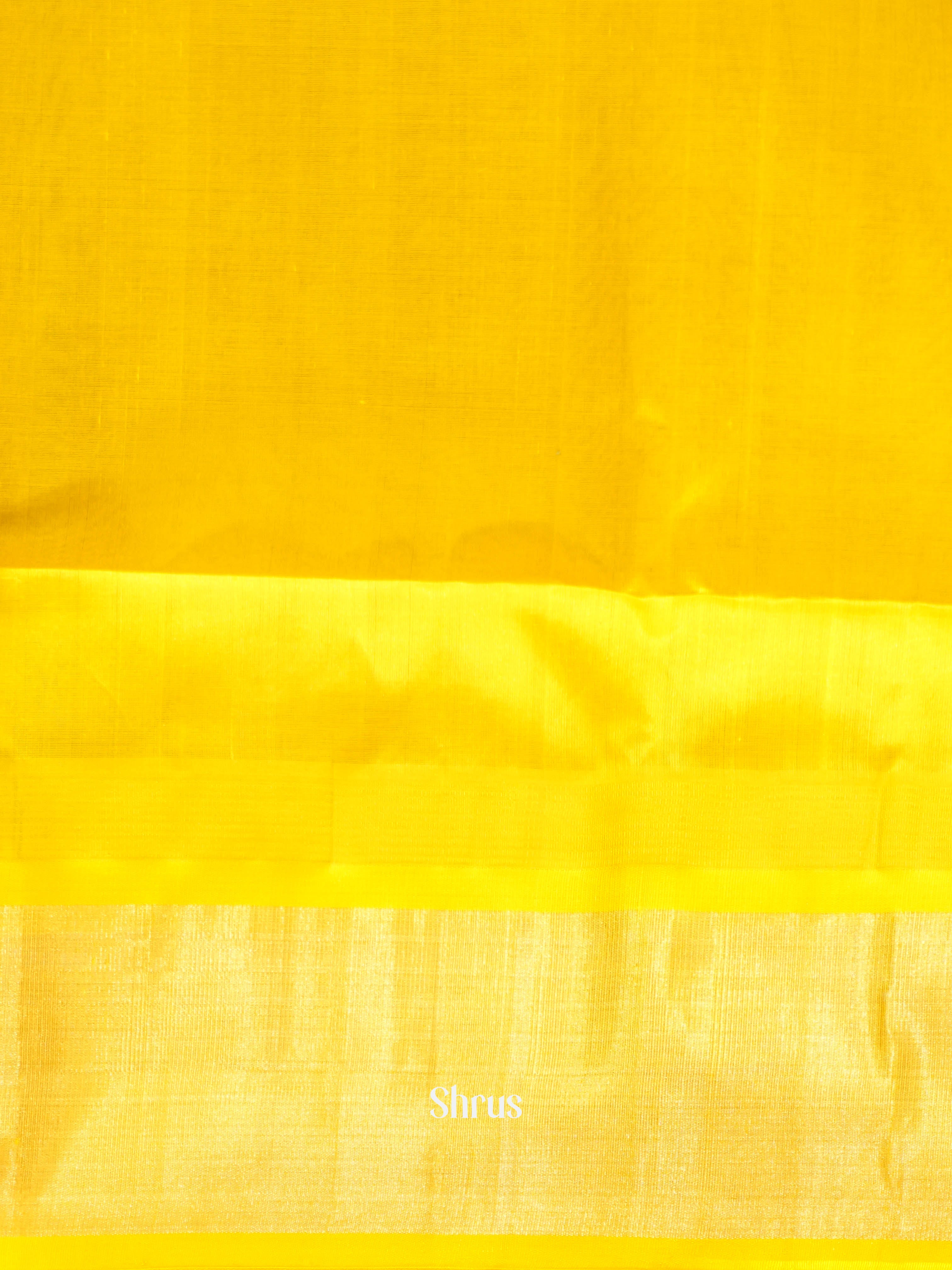 Mild Lavender & Yellow - Silk Cotton Saree - Shop on ShrusEternity.com