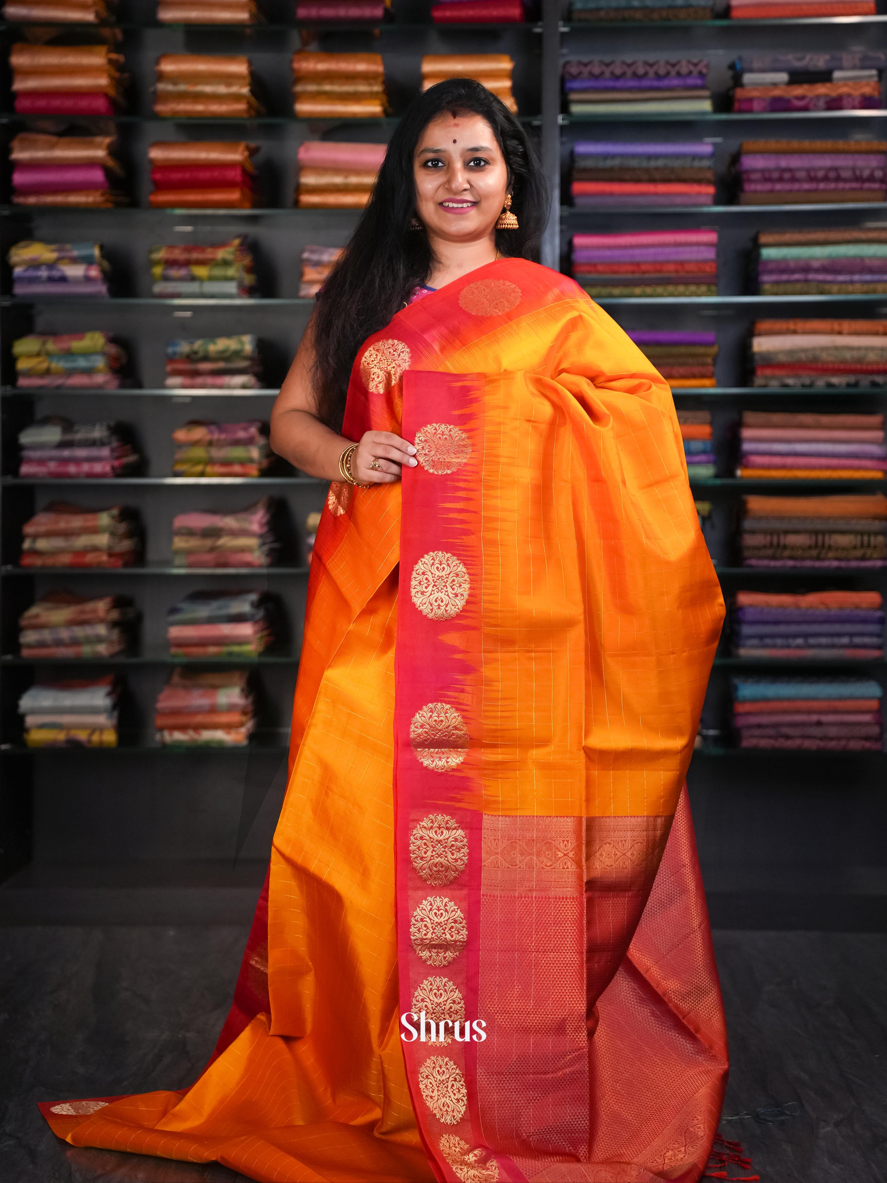 CHS05109 - Soft Silk Saree - Shop on ShrusEternity.com