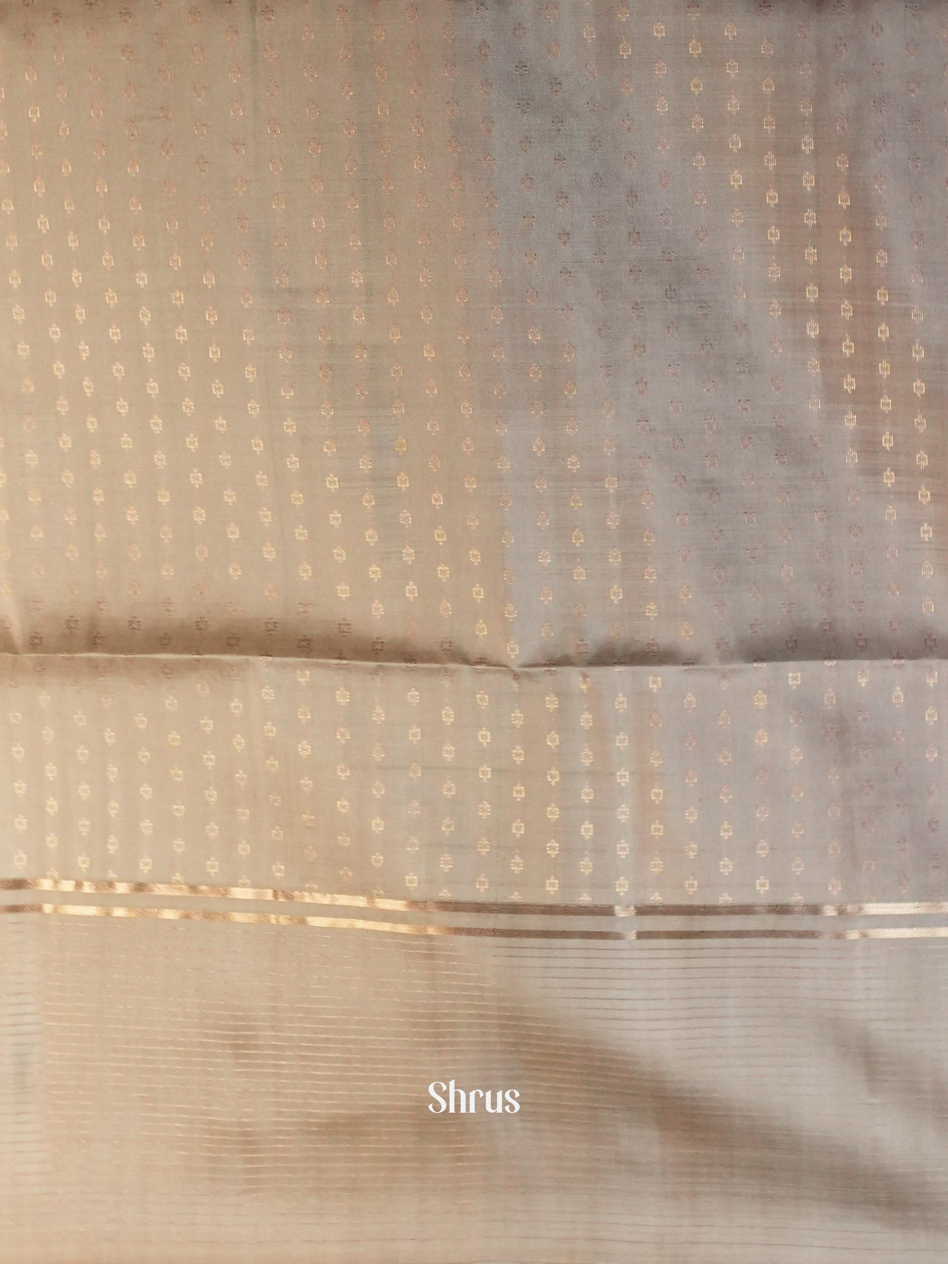 Rosy Red & Cream - Soft Silk Saree - Shop on ShrusEternity.com