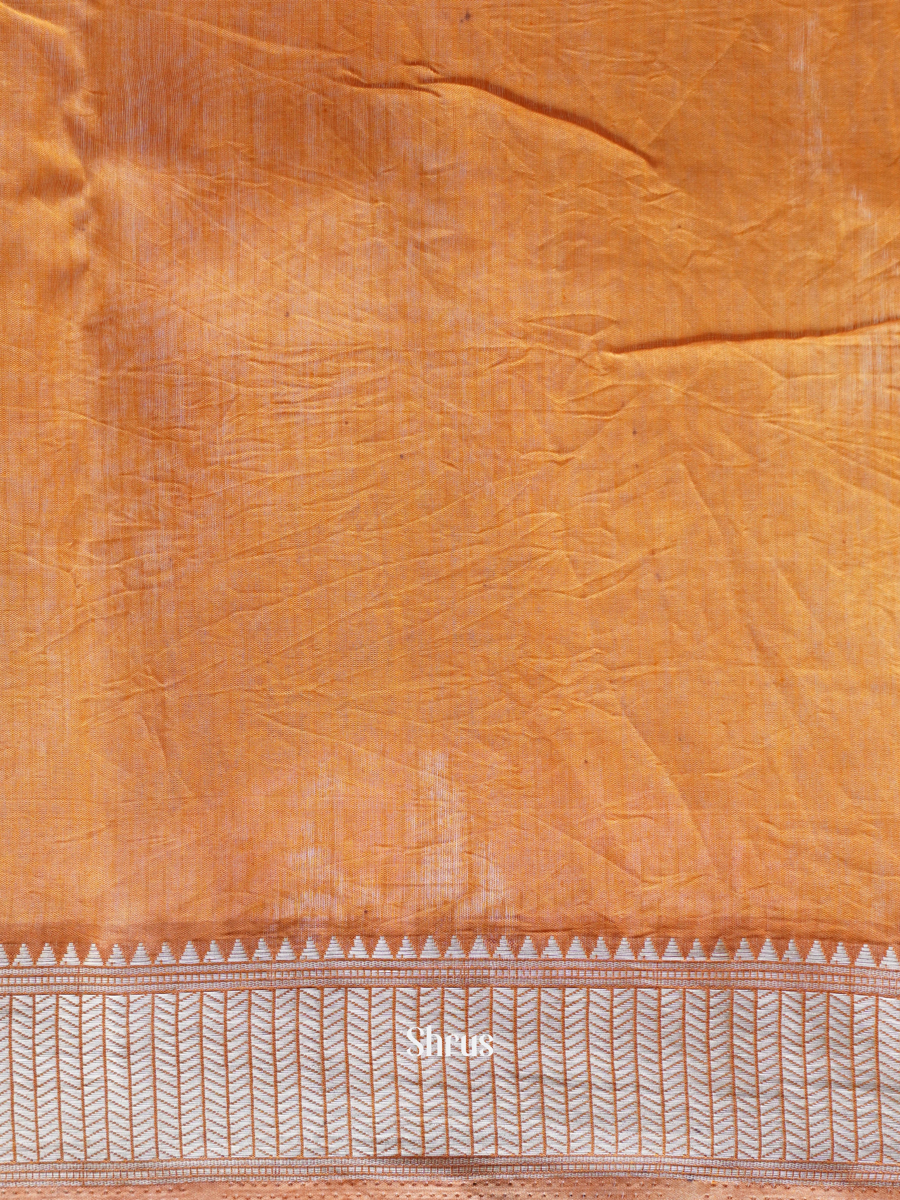 Copper Brown - Art modal Saree - Shop on ShrusEternity.com