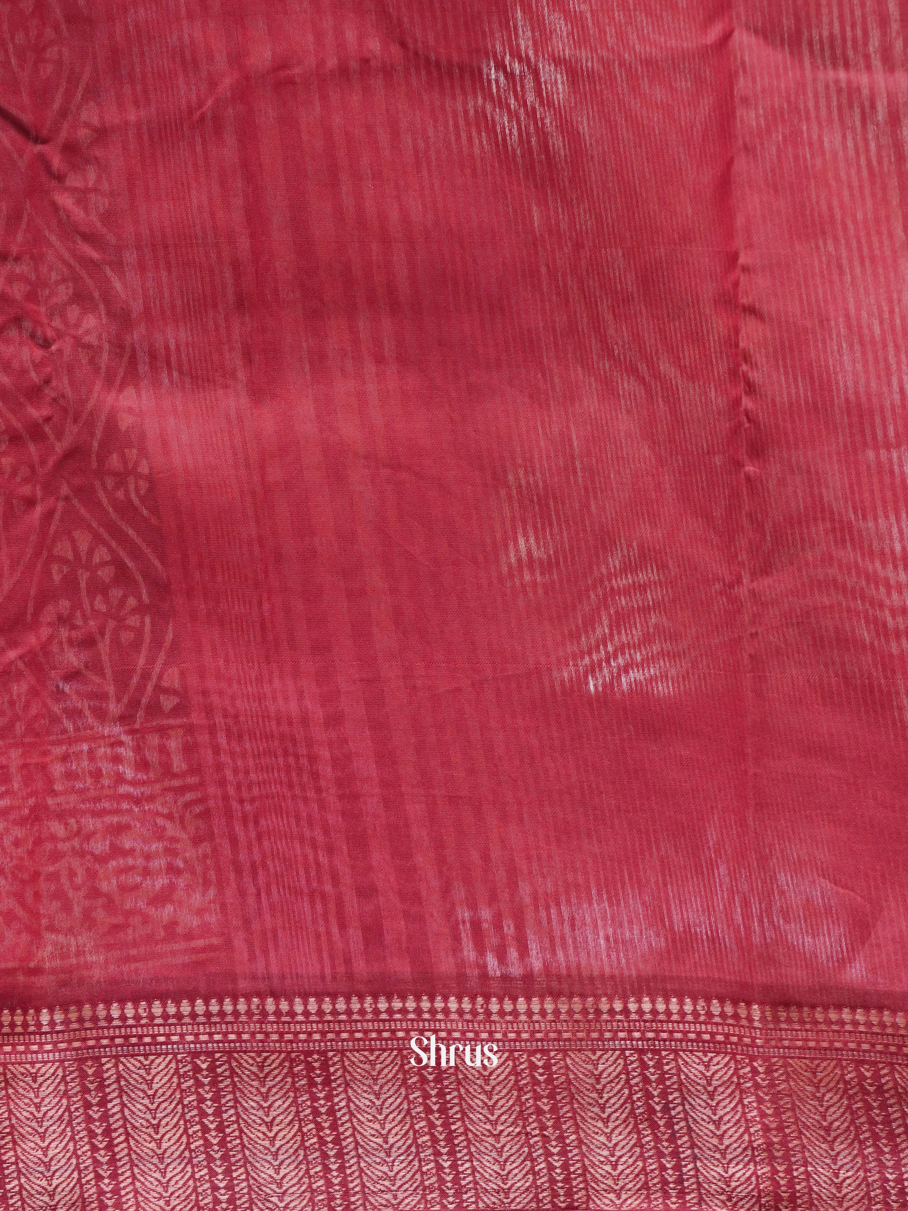 Black & Red - Art modal Saree - Shop on ShrusEternity.com