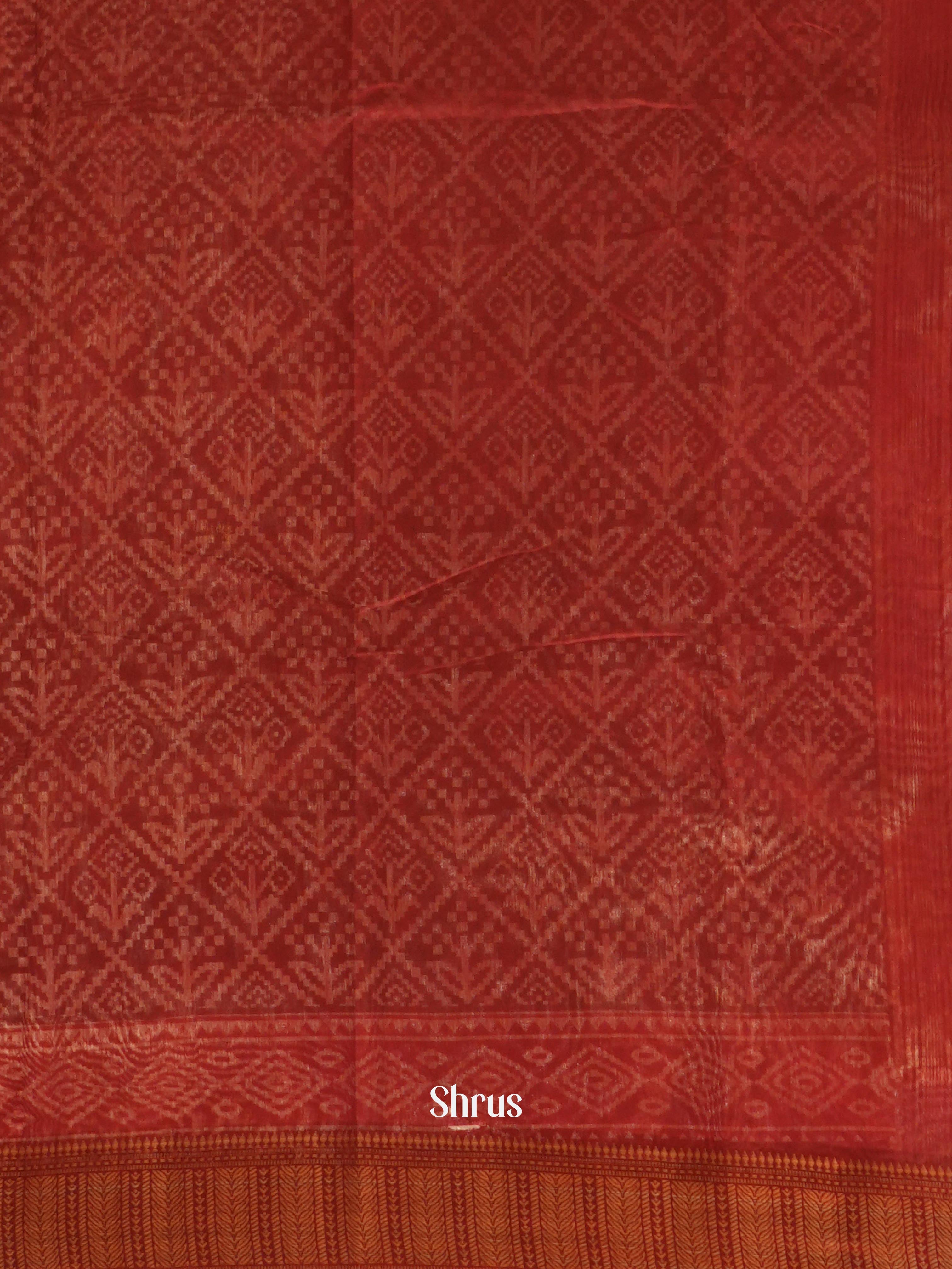 Black & Red - Art Modal Saree - Shop on ShrusEternity.com