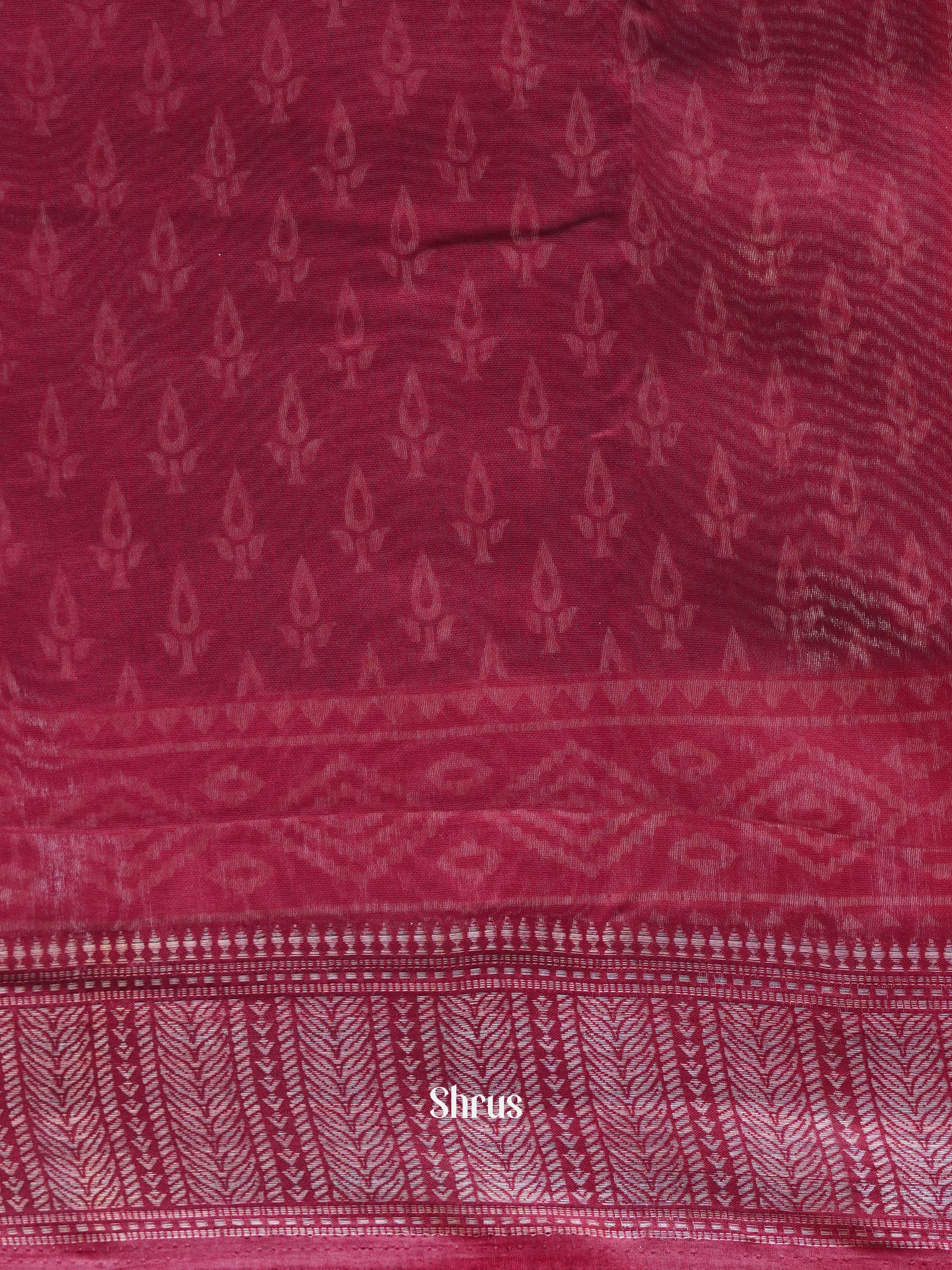 Black & Red - Art modal Saree - Shop on ShrusEternity.com