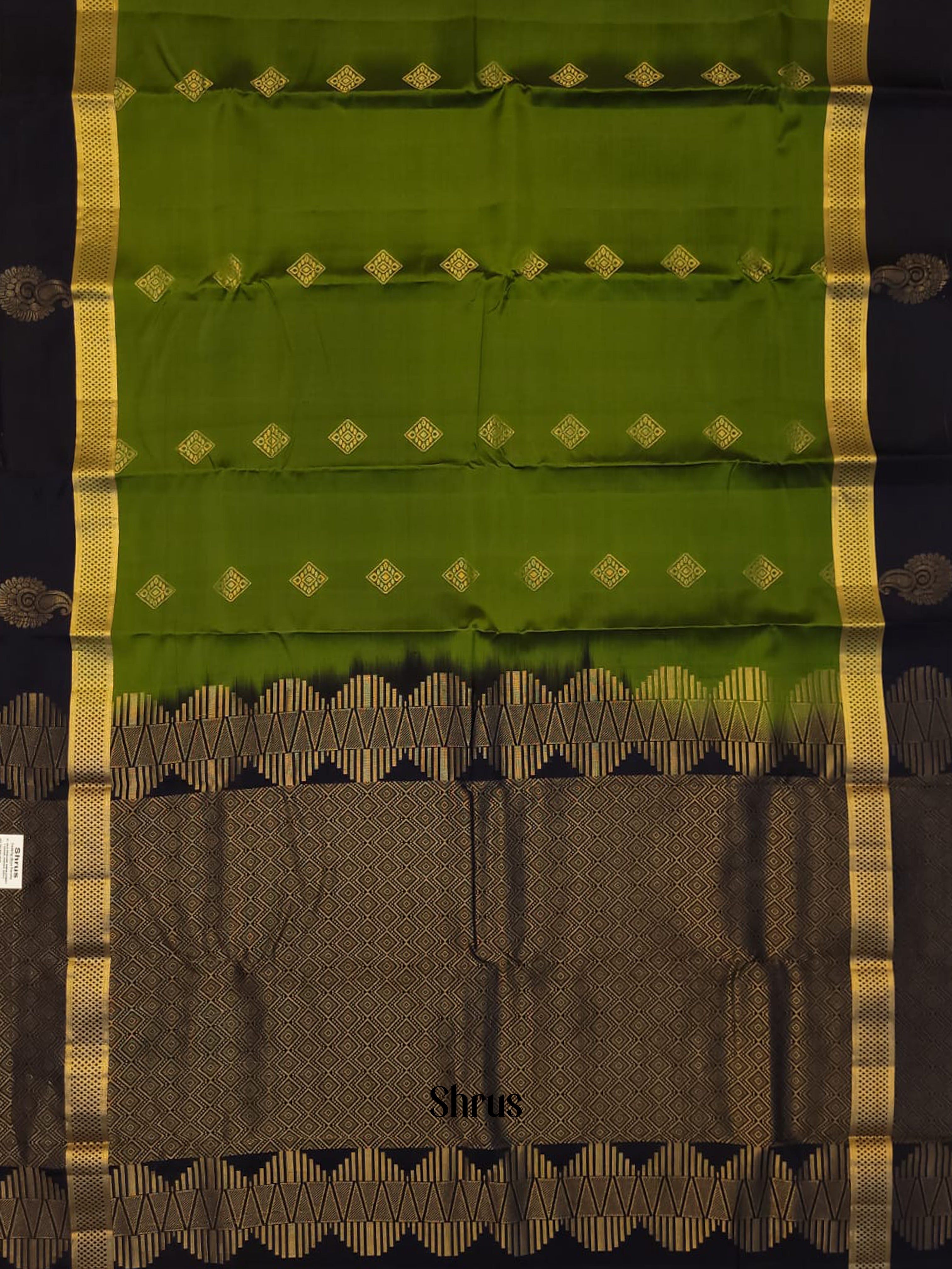 CHS06004 - Softsilk-halfpure Saree - Shop on ShrusEternity.com