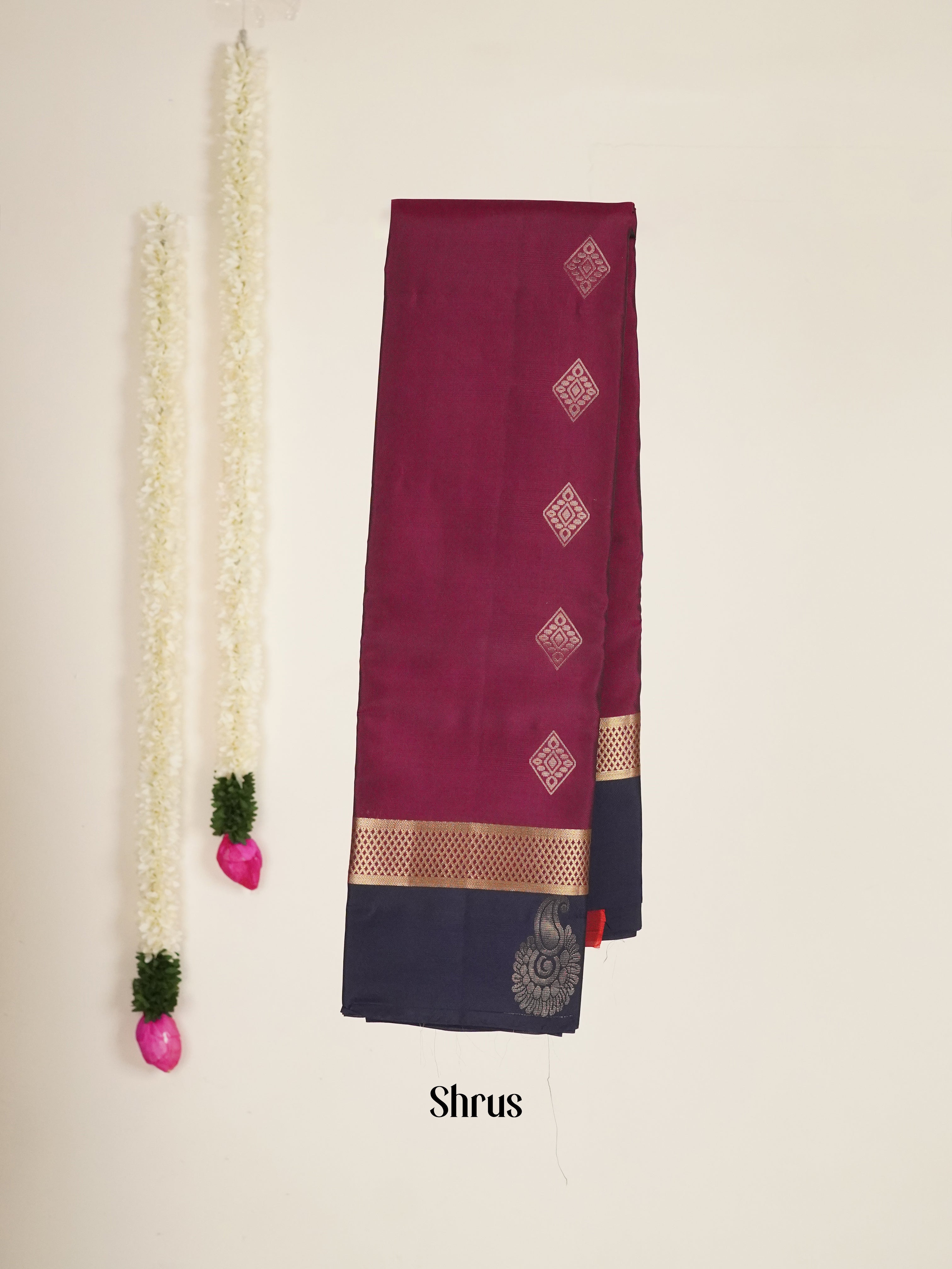 CHS06006 - Softsilk-halfpure Saree - Shop on ShrusEternity.com