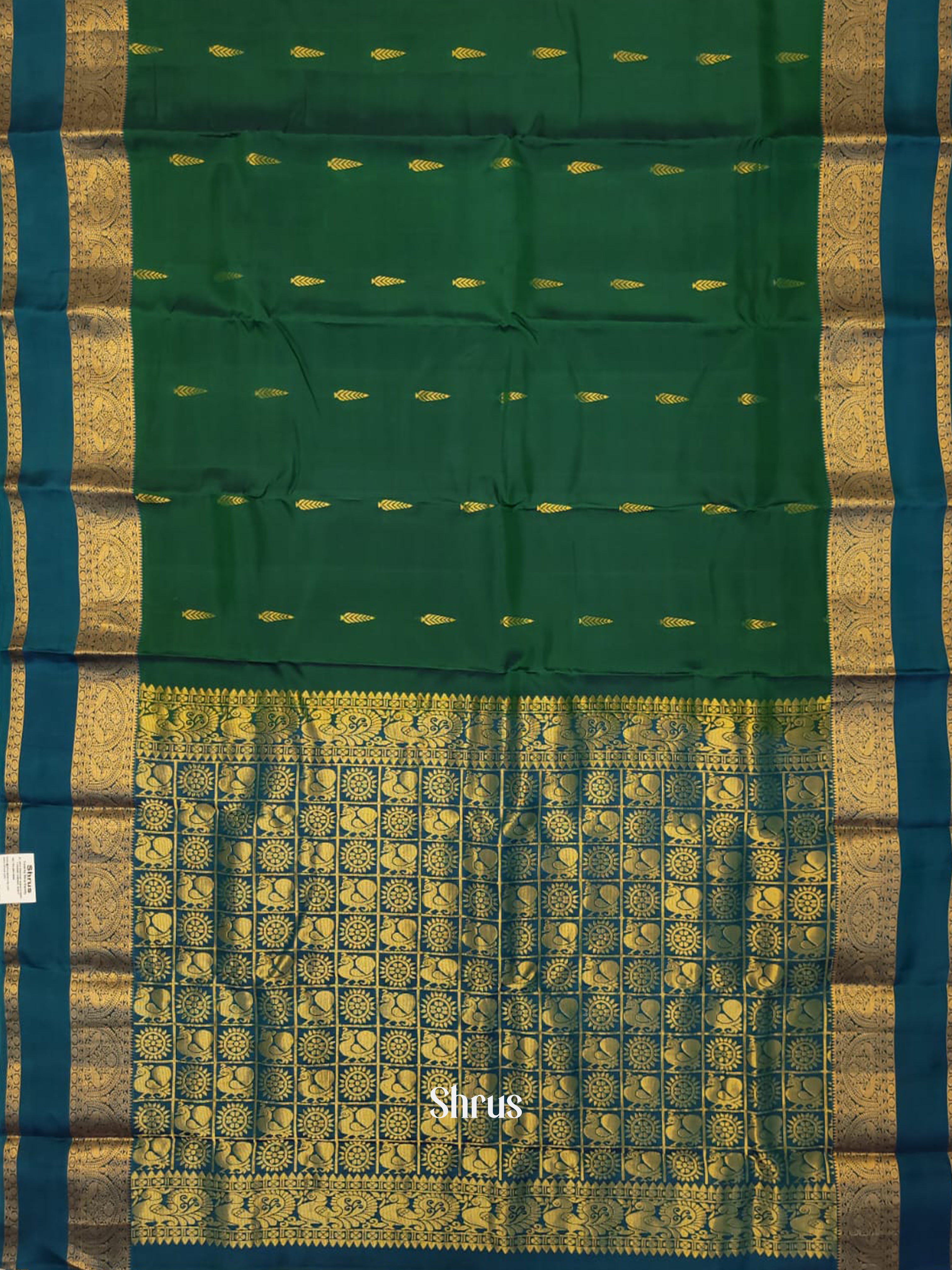 CHS06013 - Softsilk-halfpure Saree - Shop on ShrusEternity.com